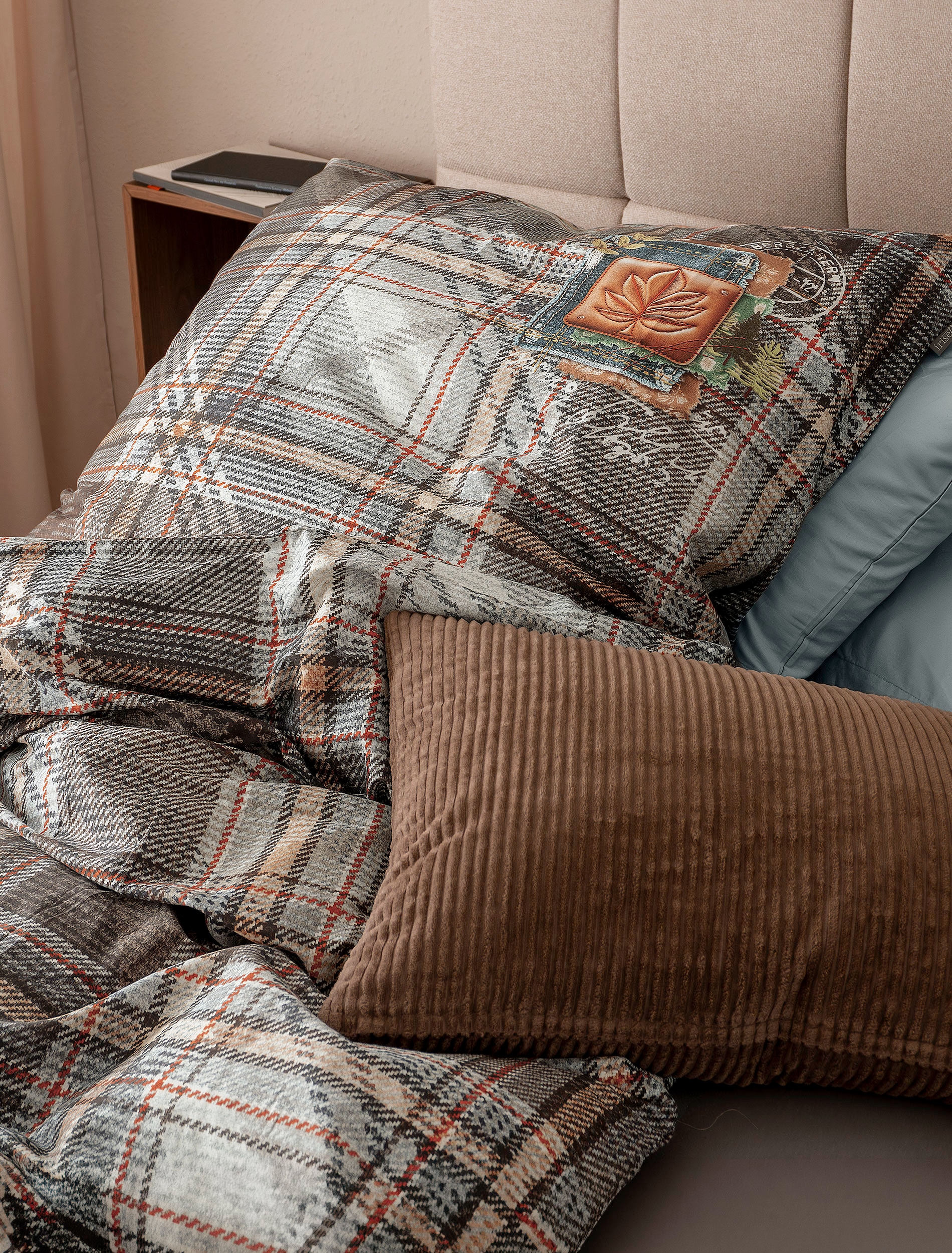 Irisette Linge de lit »Wave 8770« 2 Mako-satin, agréable à porter et respirant, qualité toute l'année