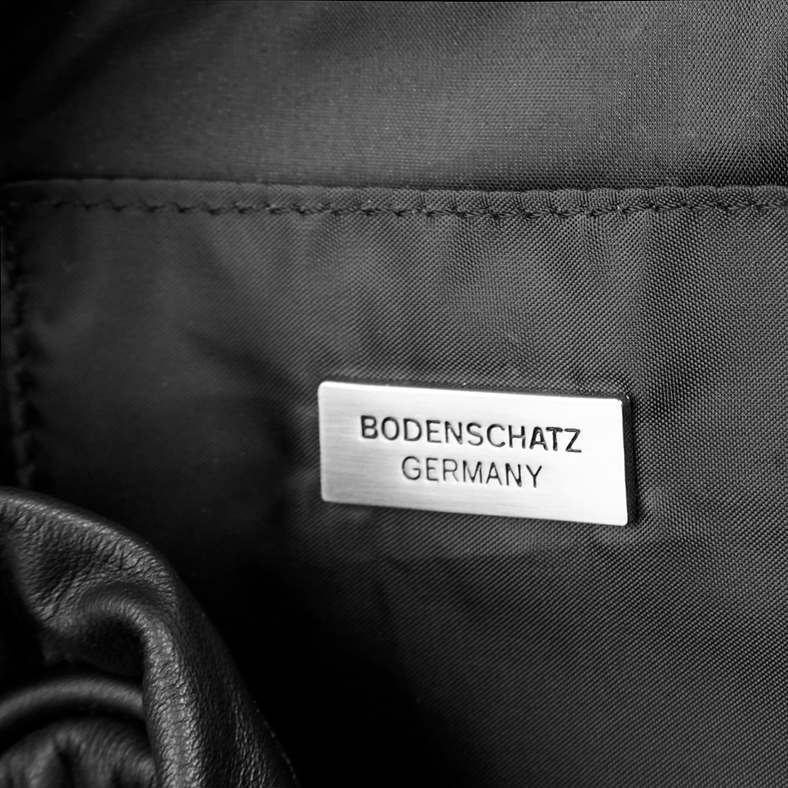 BODENSCHATZ Nécessaire de toilette »BODENSCHATZ Herren, Damen echt Leder« cuir véritable