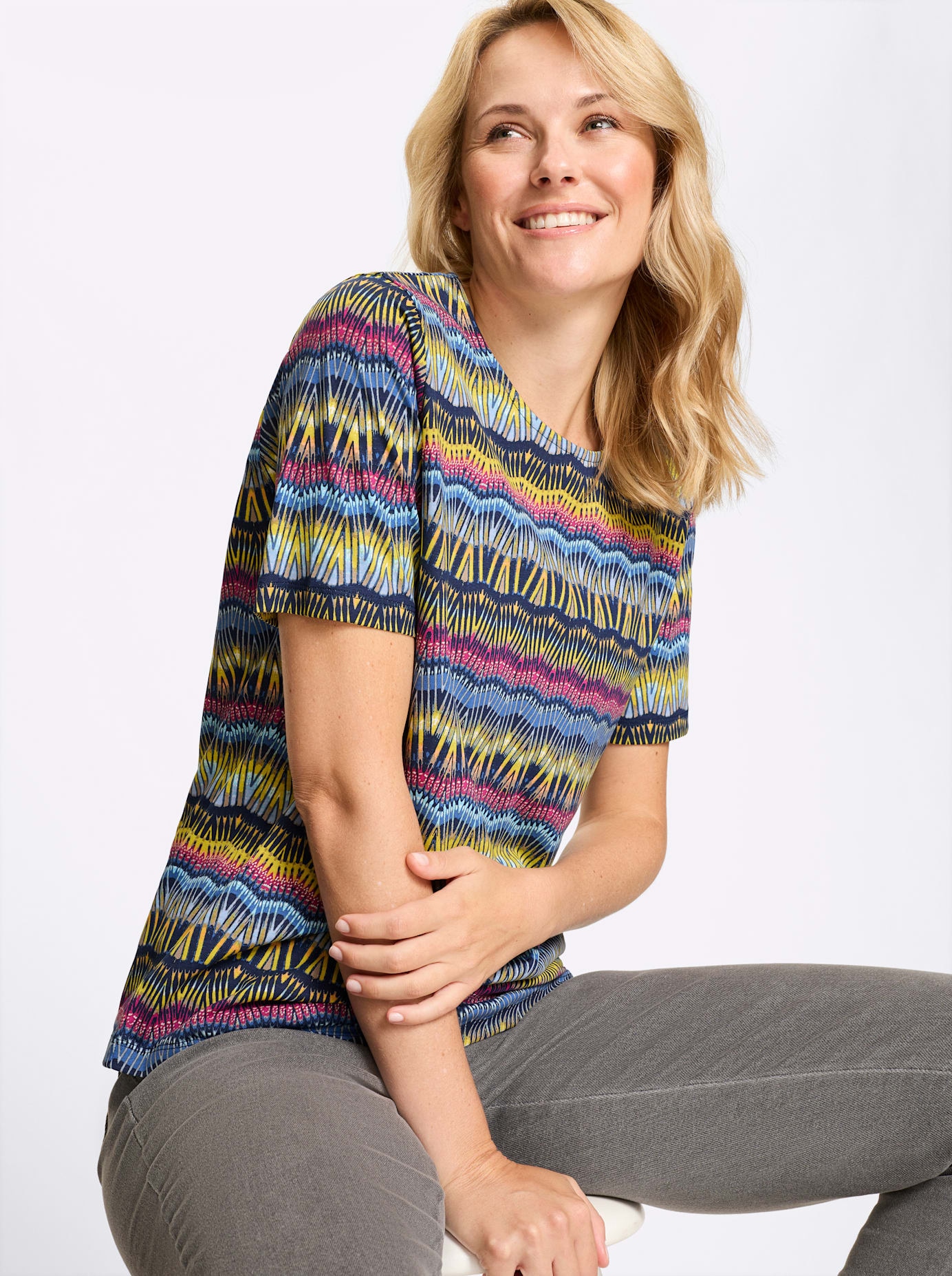 Classic Basics Shirt à col rond »Rundhals-Shirt« 1 pièces