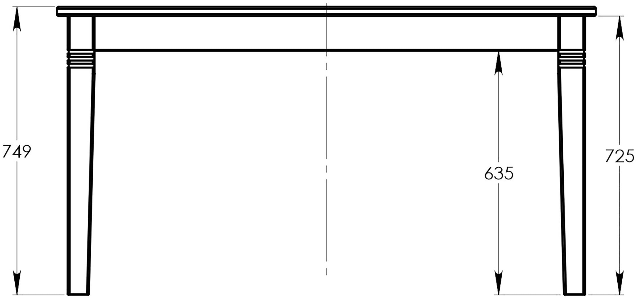 Home affaire Esstisch »Danuta« wahlweise mit Schublade, aus massiver Kiefer, FSC®-zertifiziert