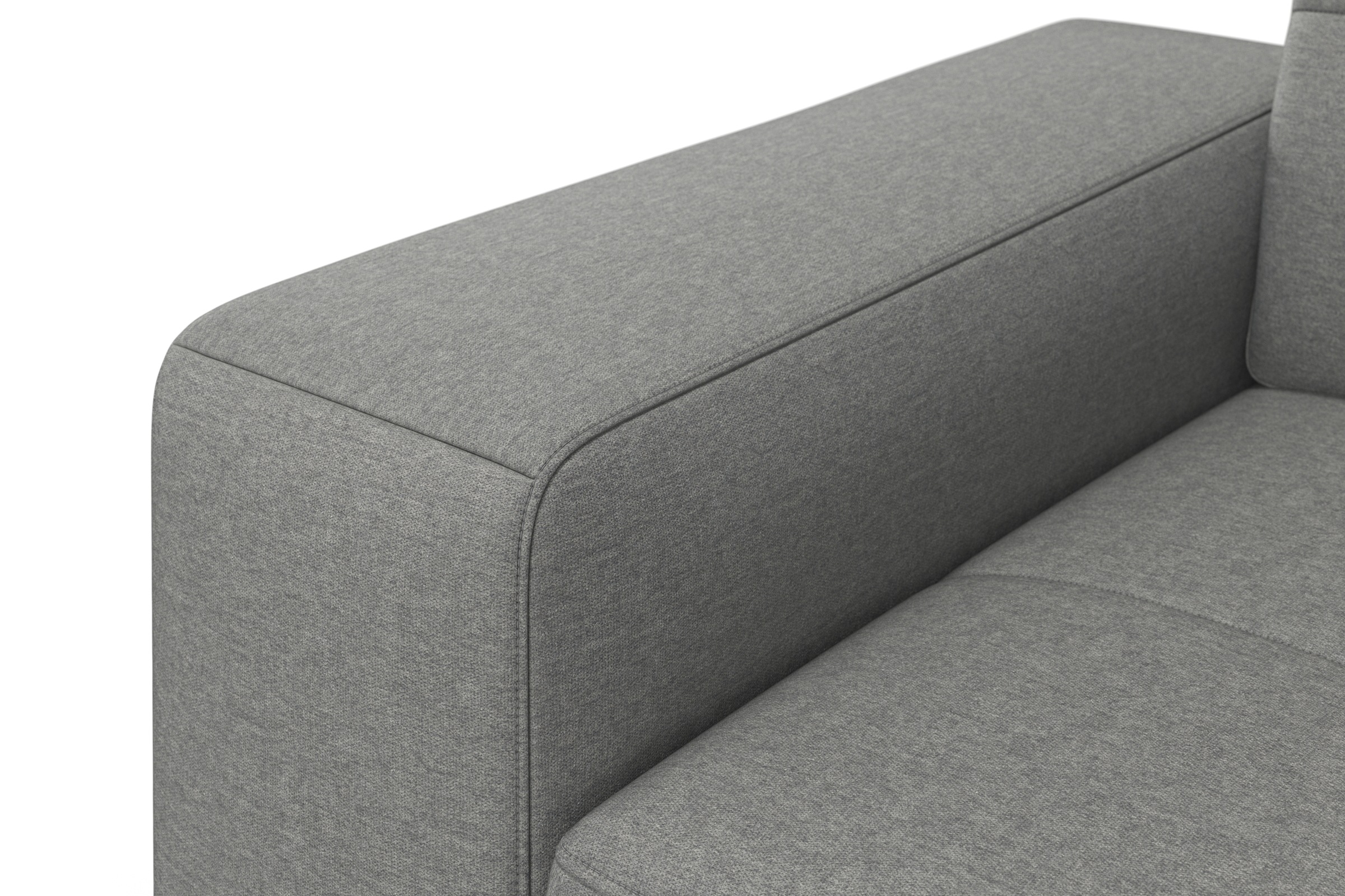 sit&more Ecksofa »Baviene L-Form« inklusive Sitztiefenverstellung und Federkern, wahlweise Bettfunktion