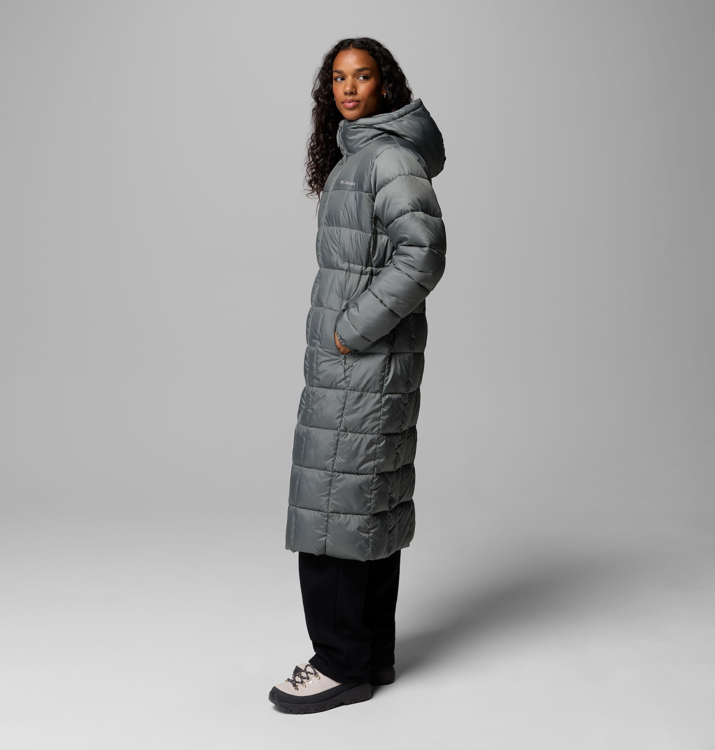 Columbia Manteau d'hiver »Puffect III Long Jacket« imperméable, coupe-vent, rembourrage isolant thermique