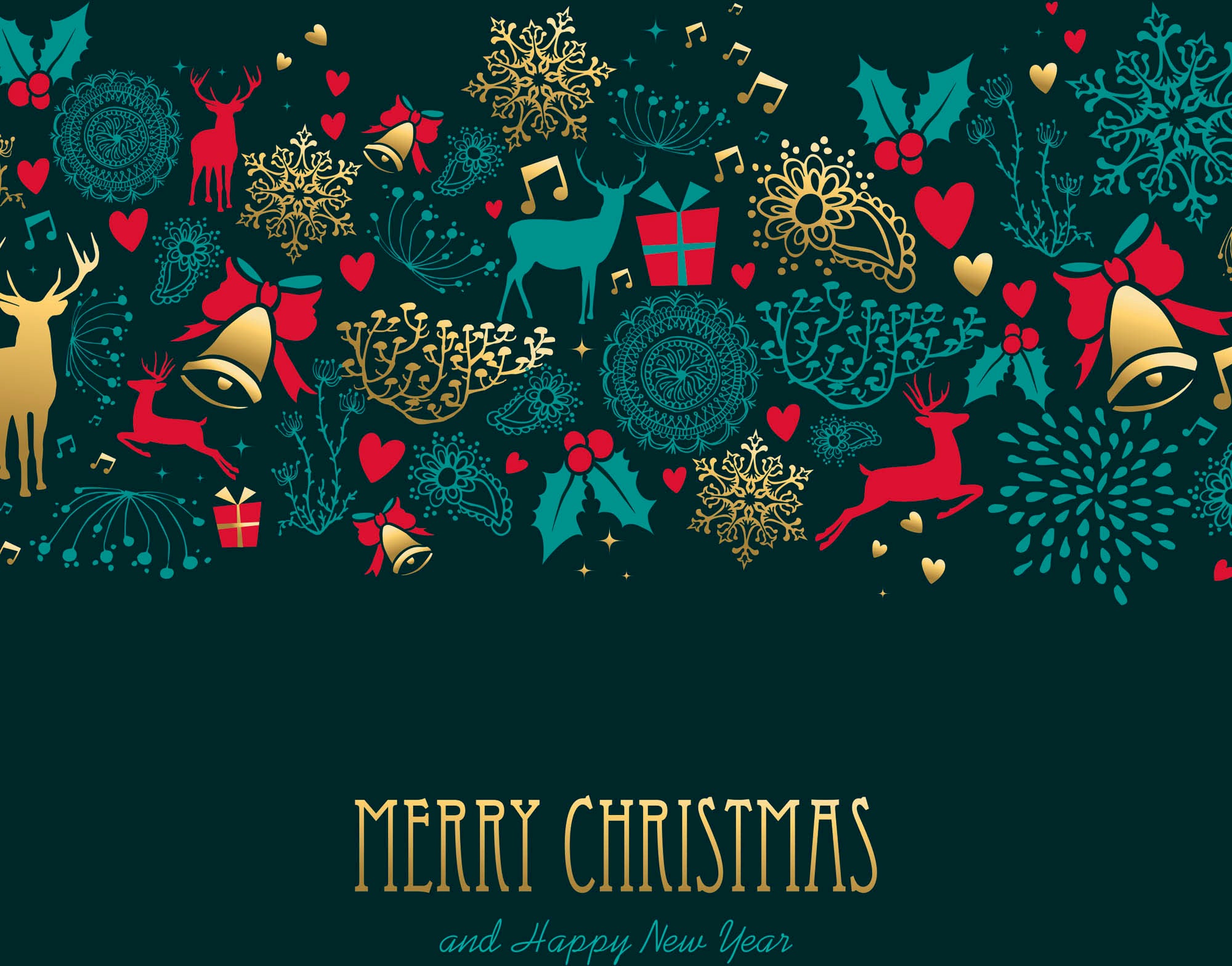 queence Coussin décoratif »Feiertage« housse de coussin, Merry Christmas and a Happy New Year, inscription, festive