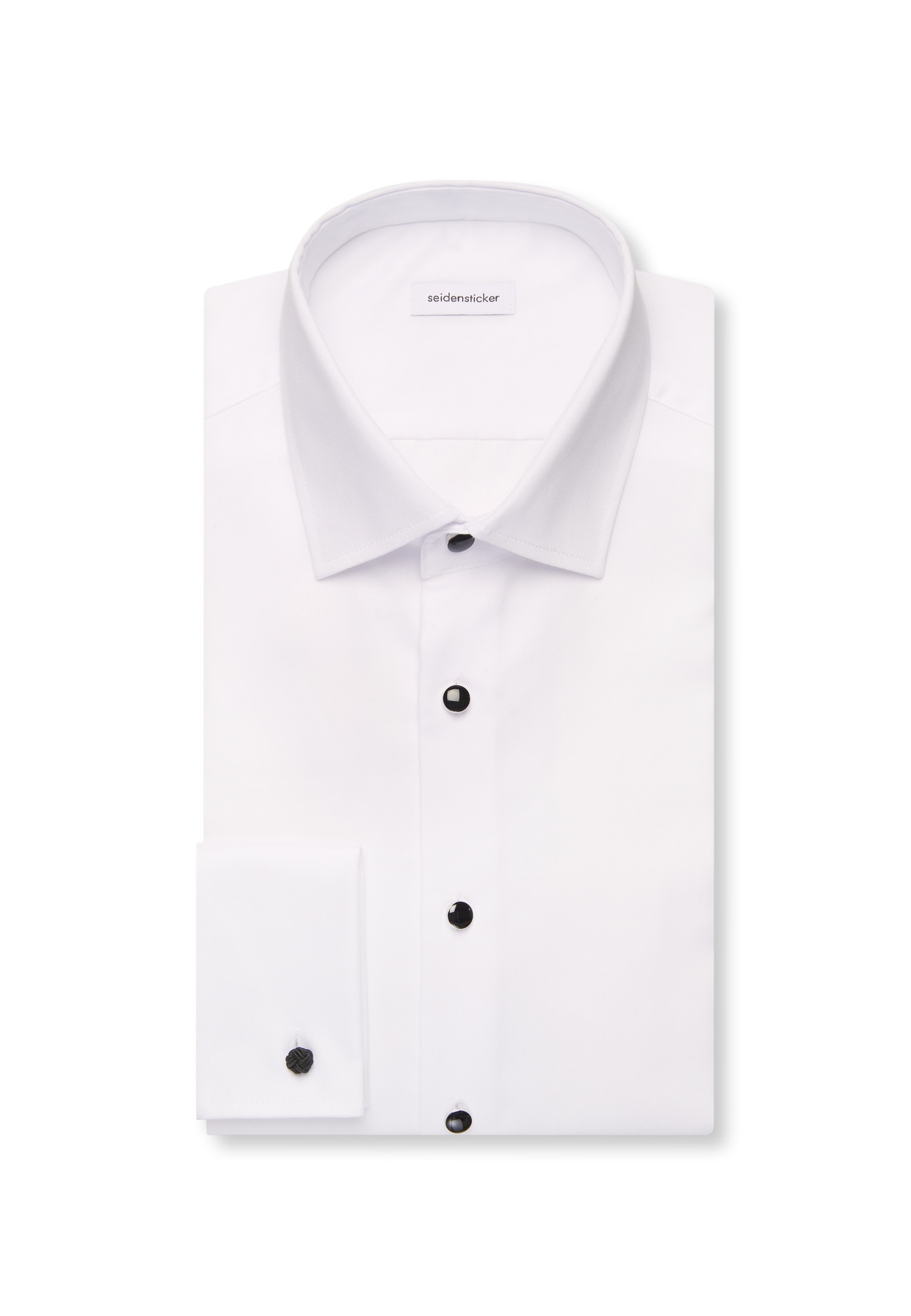 seidensticker Chemise de smoking col Kent uni Regular 1/1