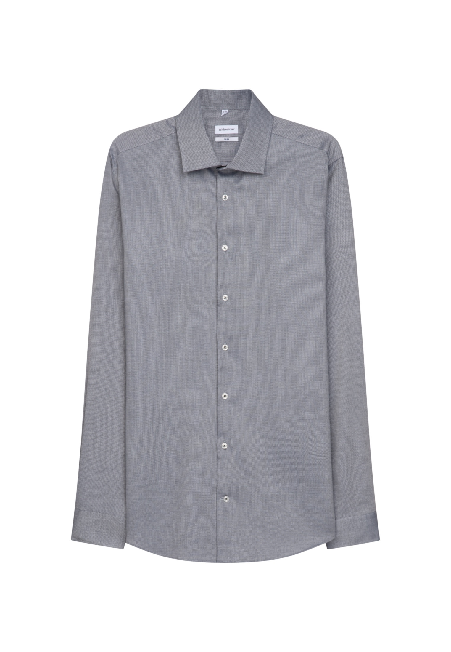 seidensticker Chemise d'affaires »Schwarze Rose« Slim 1/1 Kentkragen Uni