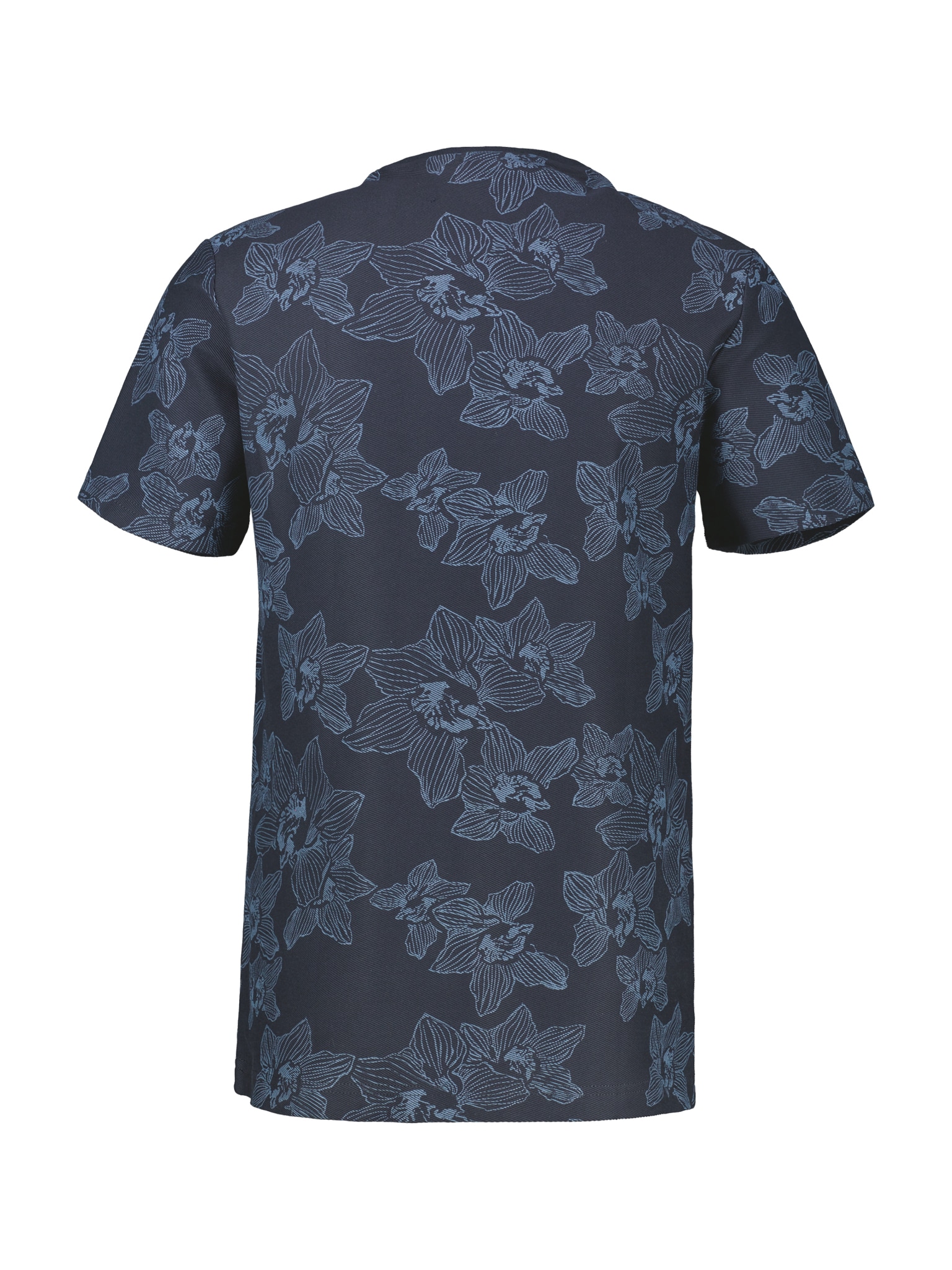 LERROS Kurzarmshirt Sommershirt mit floralem Allover-Print