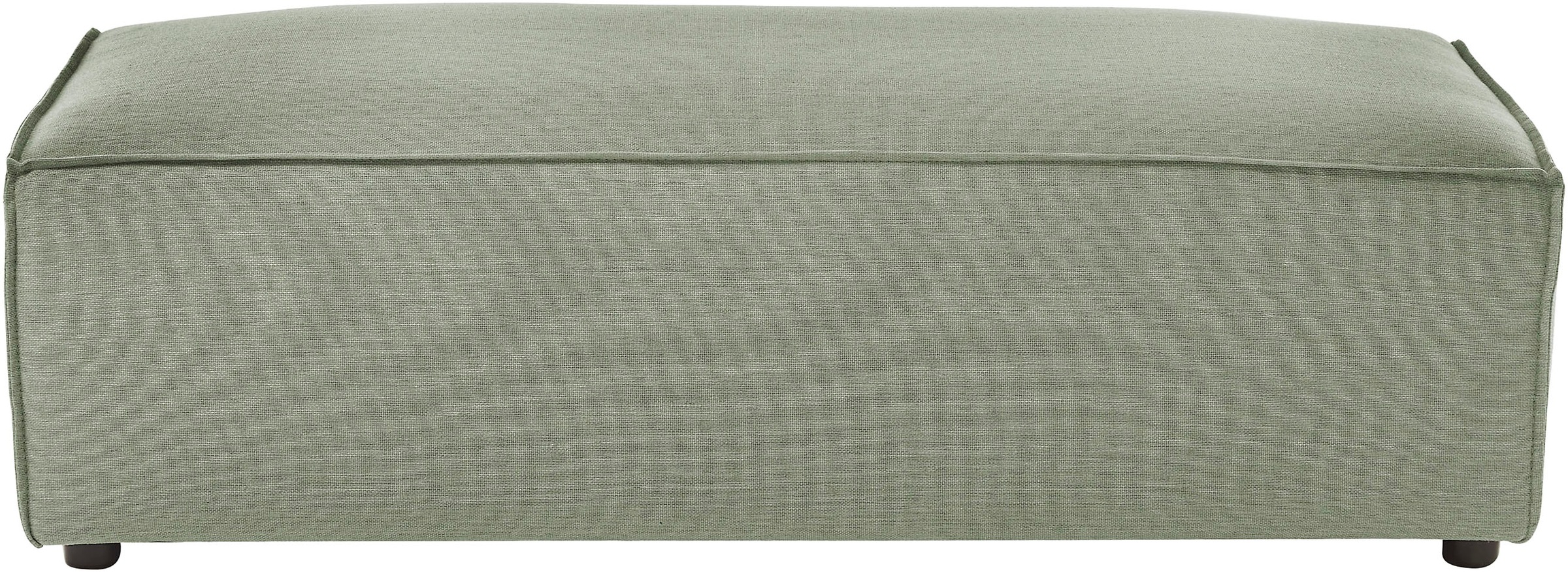 Home affaire Hocker »NEU: SHERWOOD XXL, Polsterhocker, Cord, Webstoff« rechteckig, bequemer Sitzkomfort, 130/60/44 cm, Krokodilverbinder