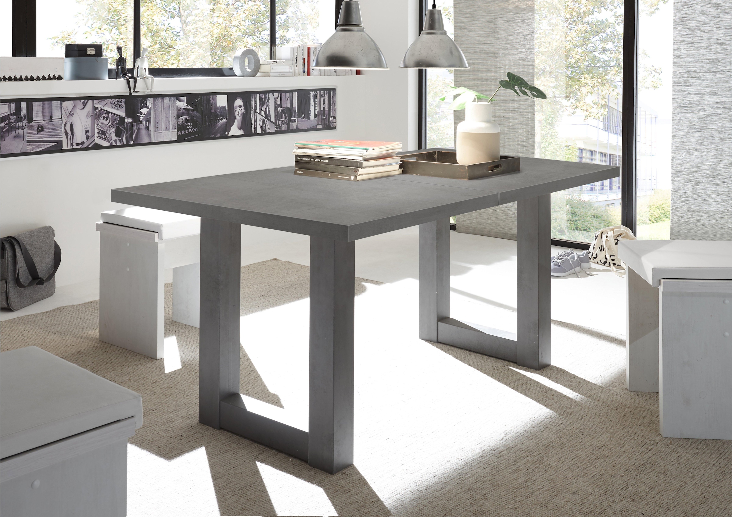 Mäusbacher Table de salle à manger »Mister TOPSELLER!« OTTOs Choice,  mit Auszug (160-210 cm), Gestell in U-Form