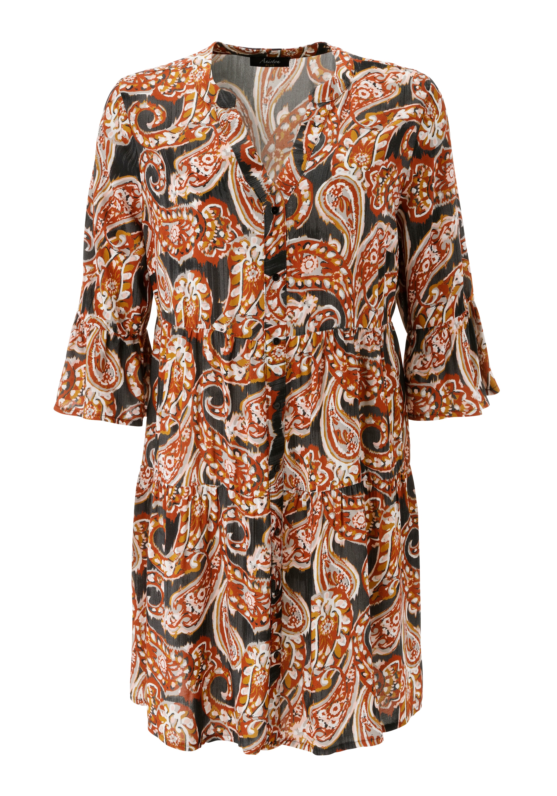 Aniston PLUS Robe tunique in trendigen Paisleydessin - NEUE KOLLEKTION