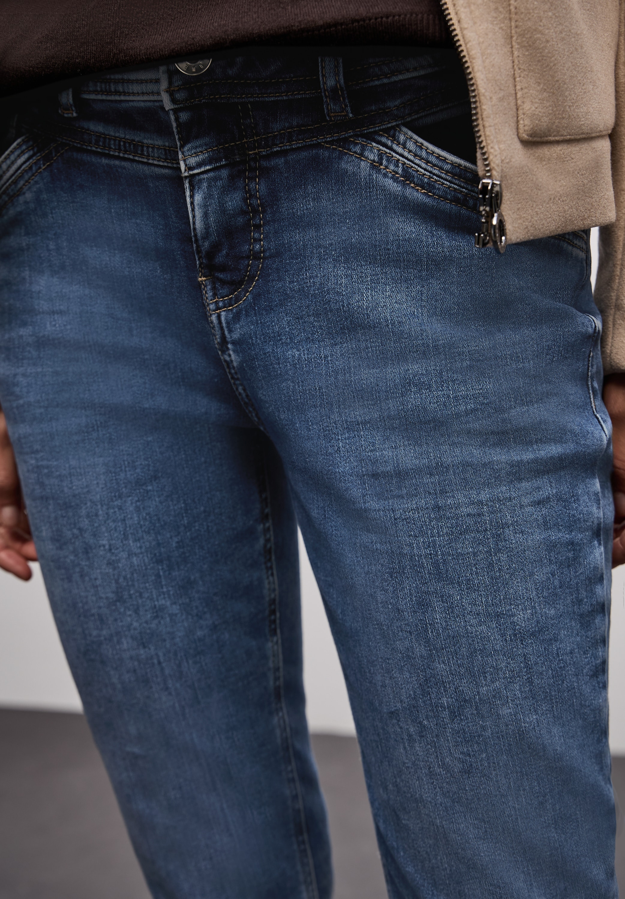 STREET ONE Jeans à 5 poches »Style BOYFRIEND« mit Stretch