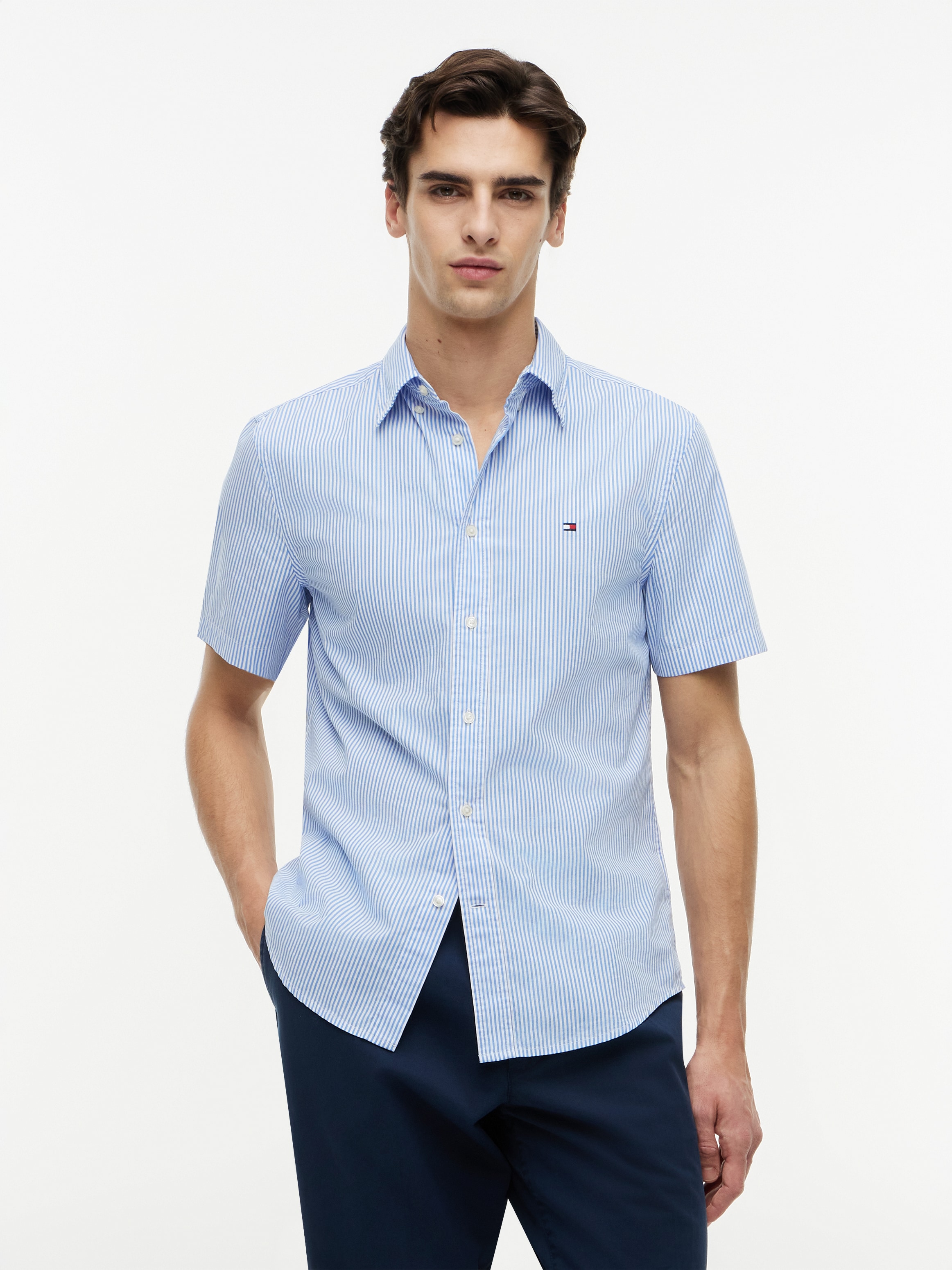 Tommy Hilfiger Chemise à manches courtes »FLEX POP CLASSIC STP S/S SHIRT«