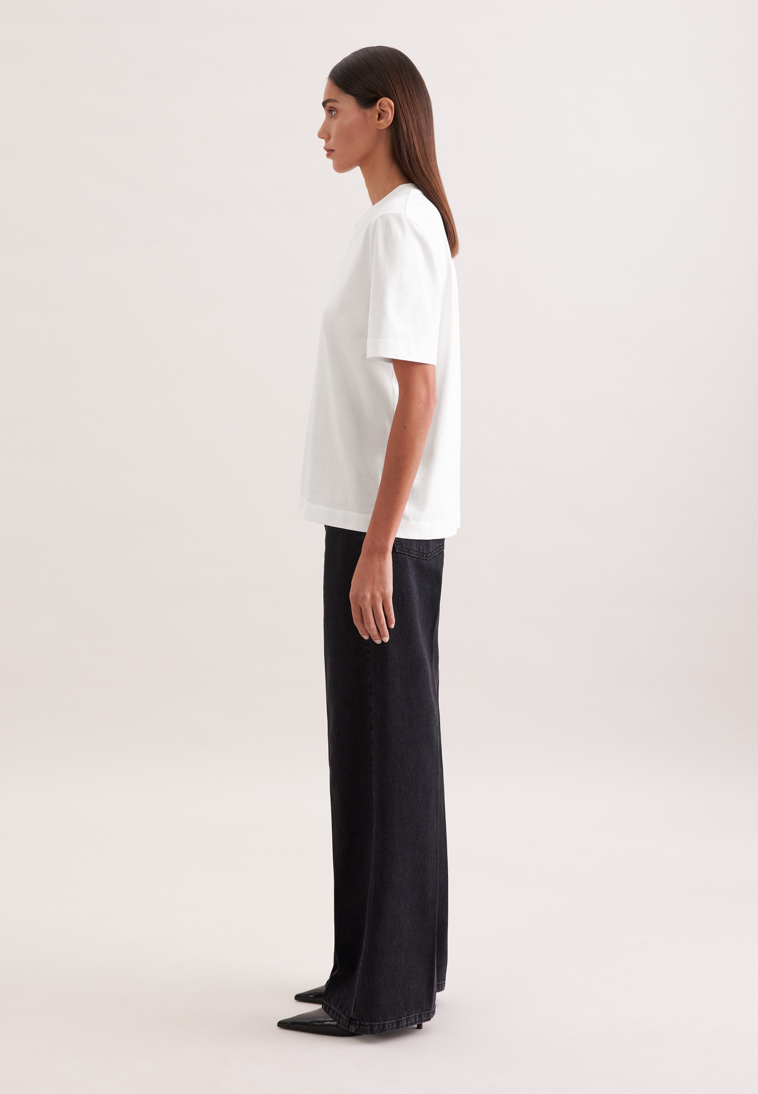 seidensticker T-shirt 1/2 col rond uni
