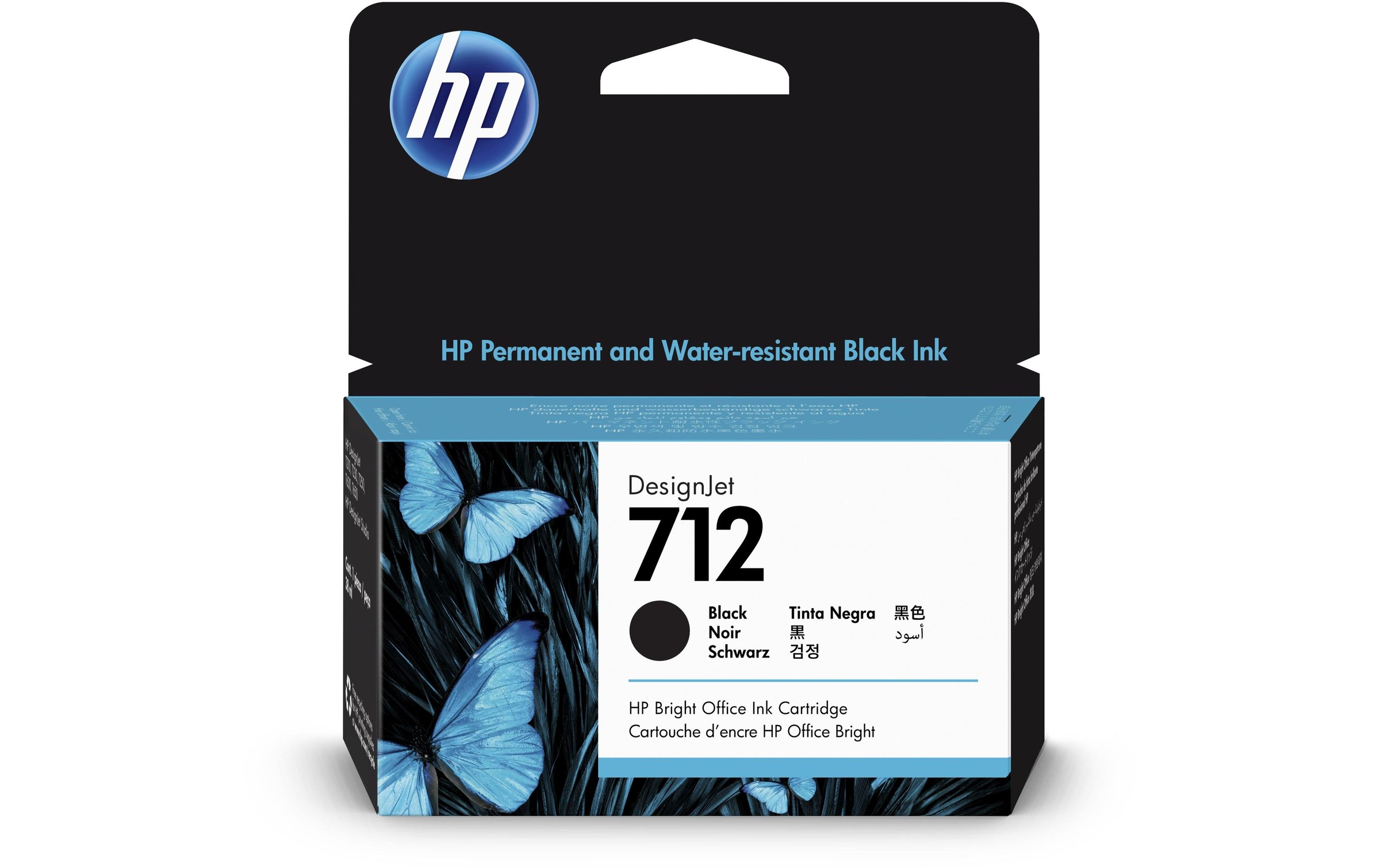 HP Tintenpatrone »Nr. 712 (3ED70A) Black«
