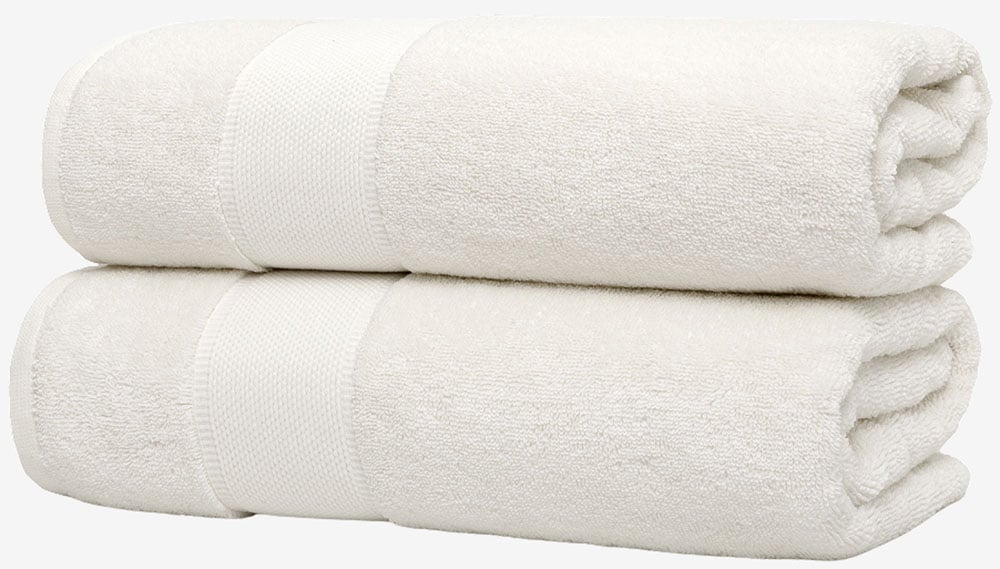 Wolkenfeld Duschtücher »Premium Low-Twist Baumwolle 550 g/m² – 2 grosse Duschtücher« 70×140 cm – weich, saugfähig und ideal für Bad & Wellness