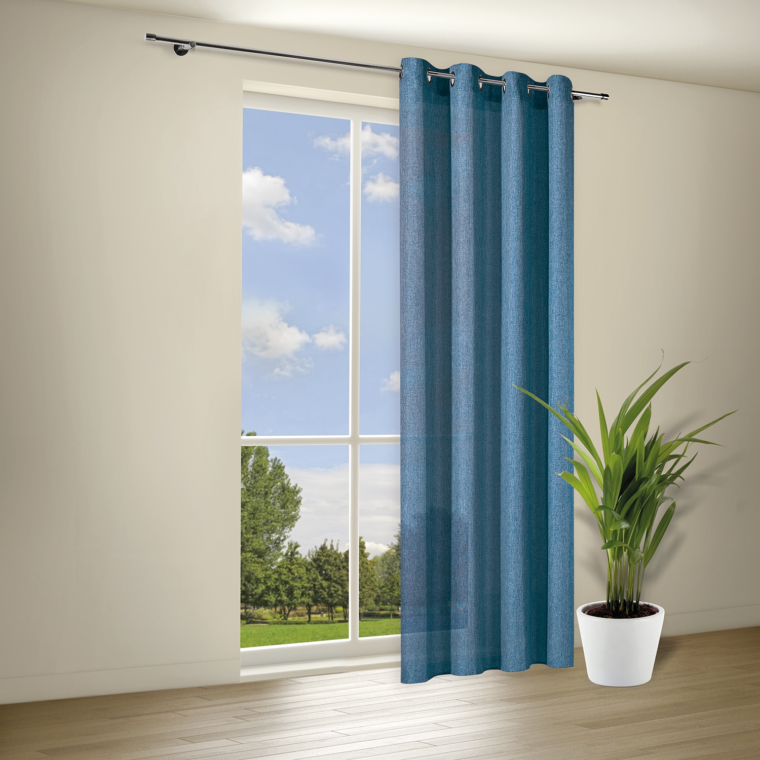 Home Living by Gerster Rideau »Bibiane« Œillet 1 cuis tlg. Écharpe déco SB "Bibiane" avec œillets