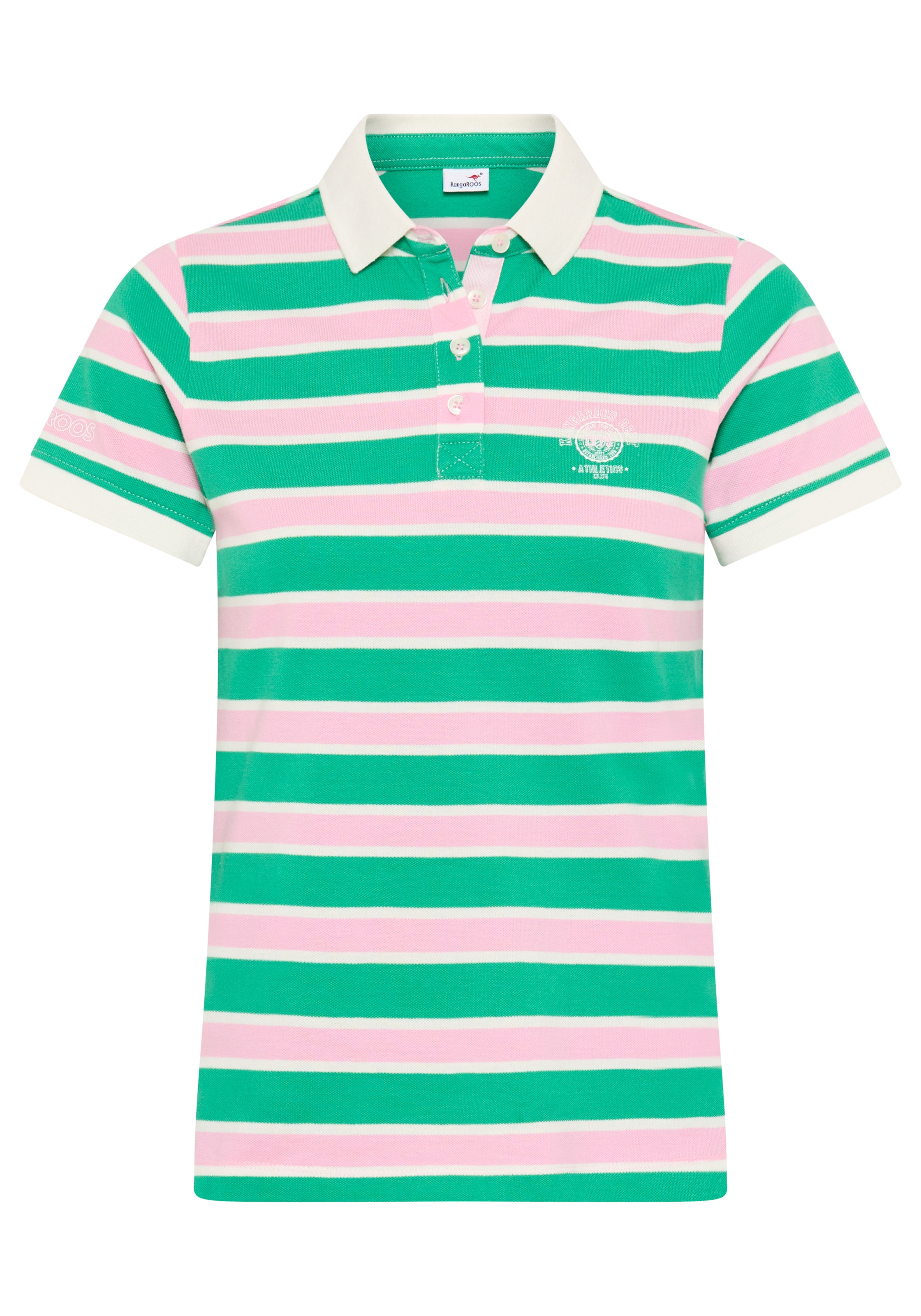 KangaROOS Polo mit vielen Details & Branding