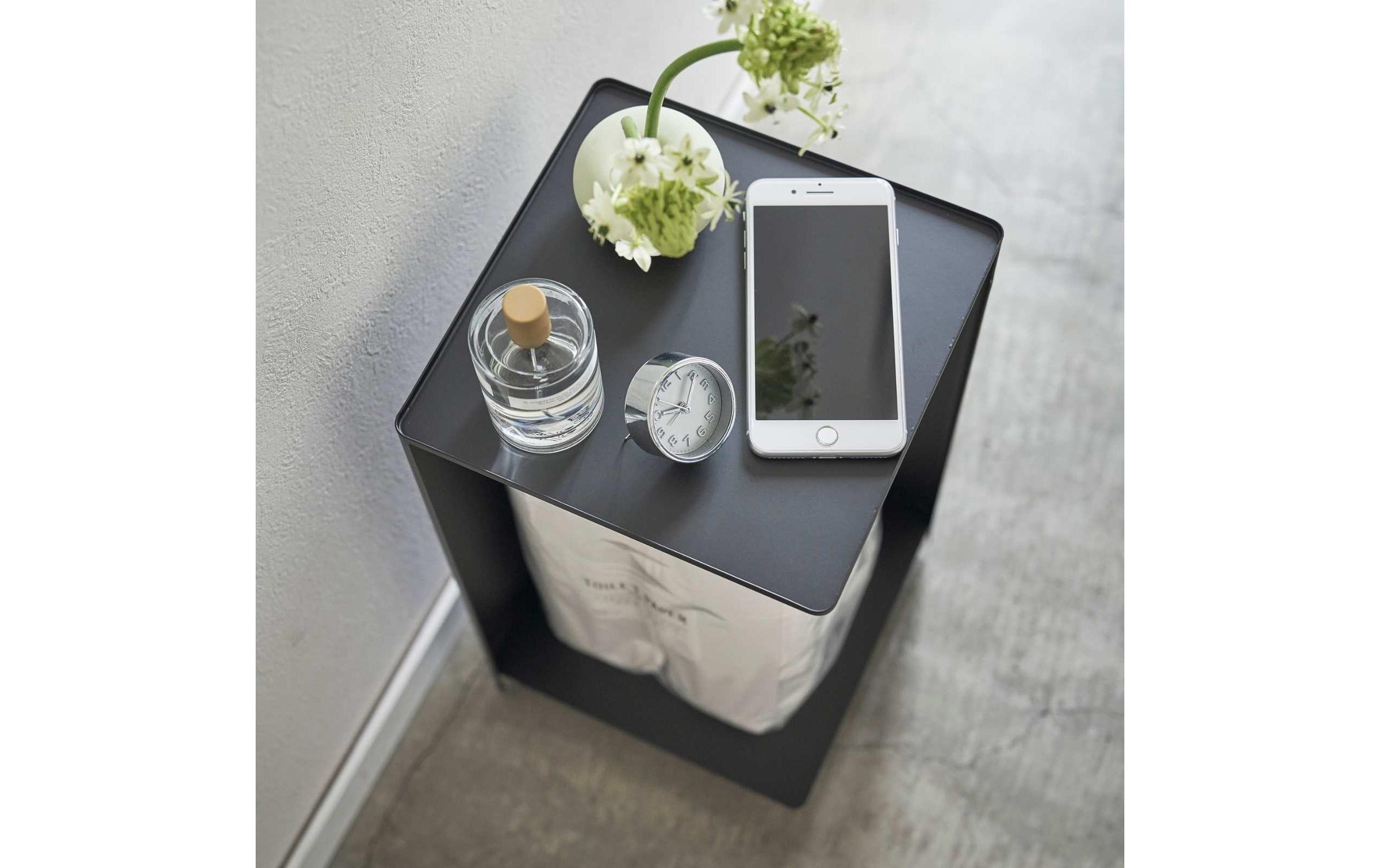 Yamazaki Support de papier toilette »Tower mit Rollen 23,5 x 43 cm«