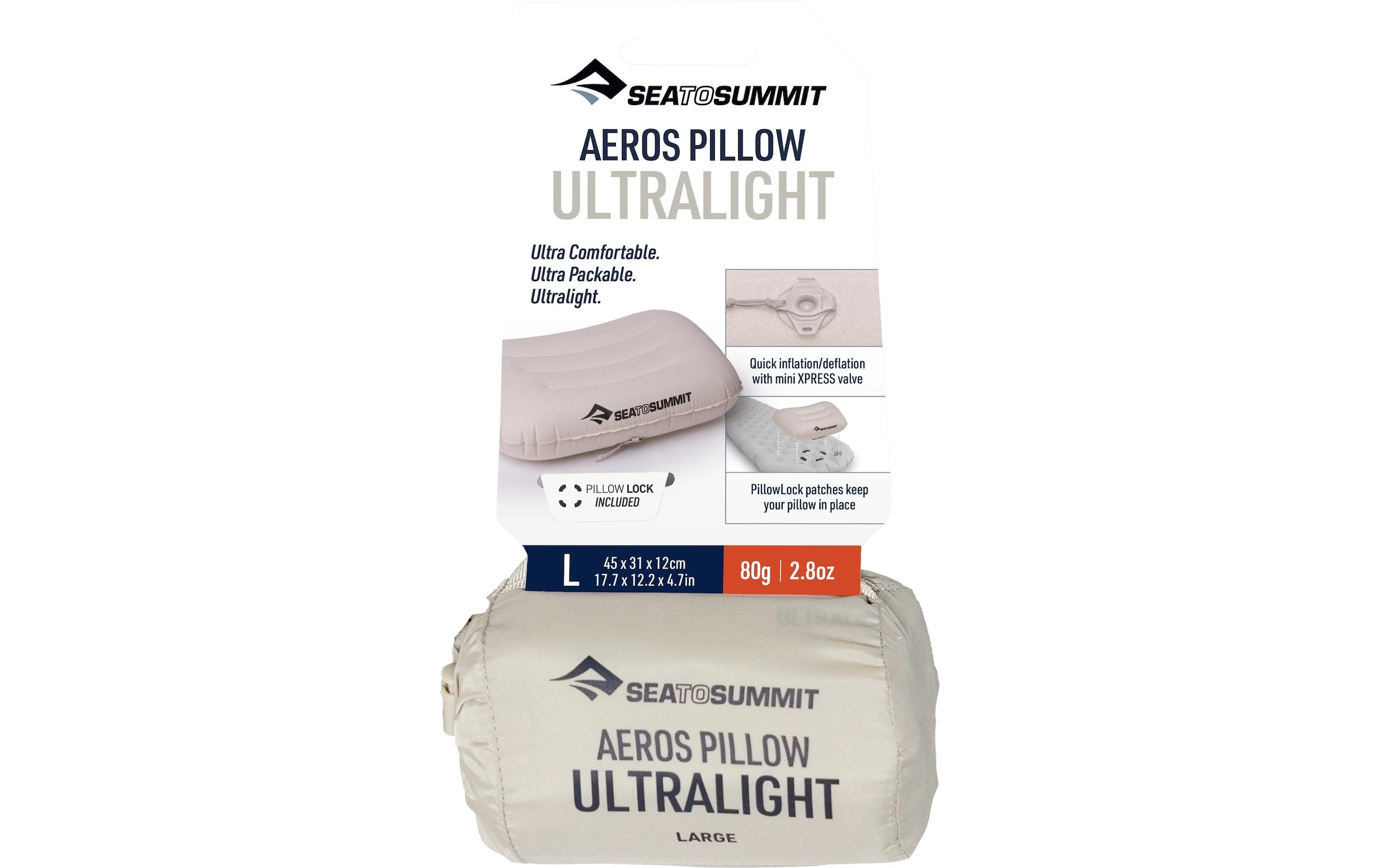 sea to summit Oreiller de voyage »Ultralight Pillow Large«