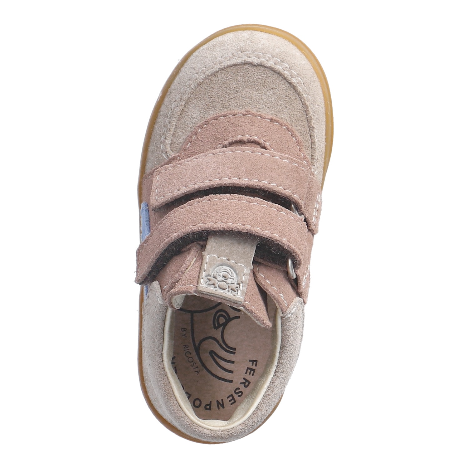 PEPINO by RICOSTA Sneaker »Niru mit WMS: mittel«  Freizeitschuh mit Klett, Grössenschablone zum Download