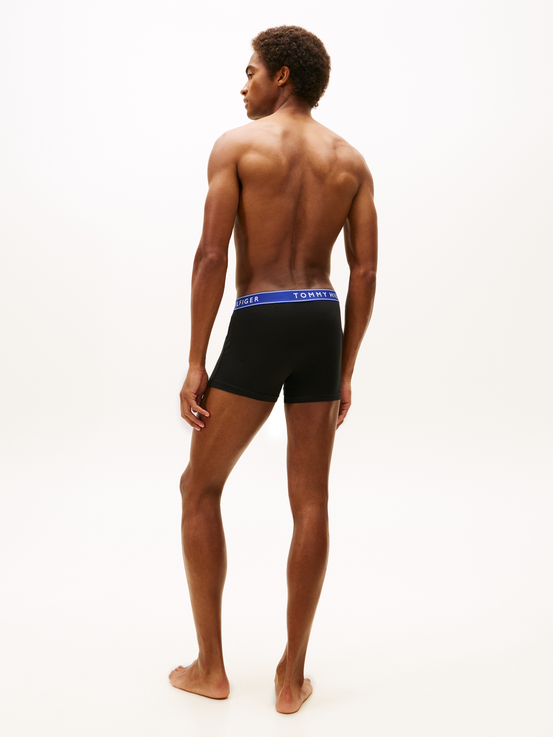 Tommy Hilfiger Underwear Tronc »3P TRUNK WB« Packung, 3er, 3 cuis mit Logobund