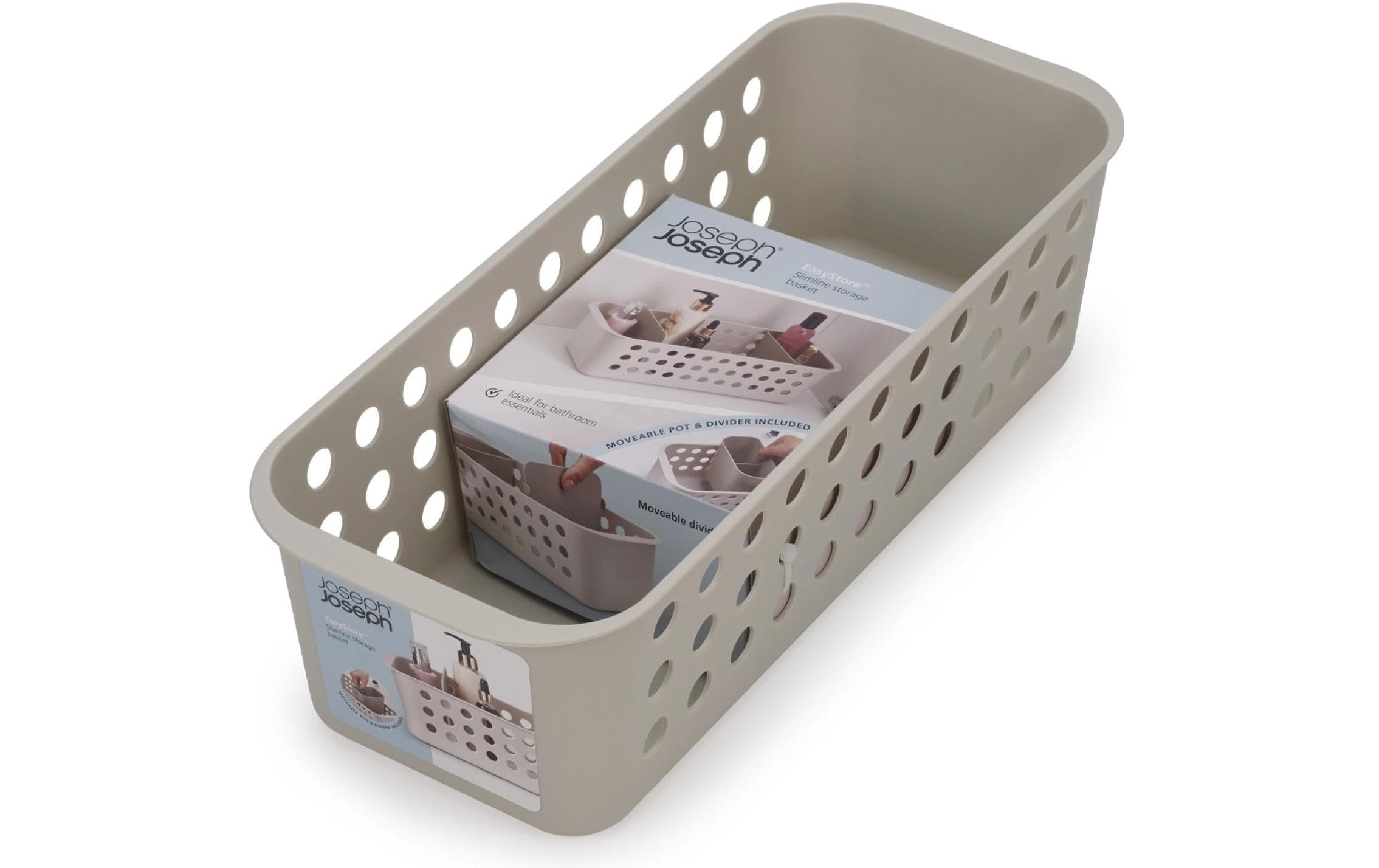 Joseph Joseph Organisateur de salle de bain »Bad-Utensilienhalter EasyStore, Ecru«