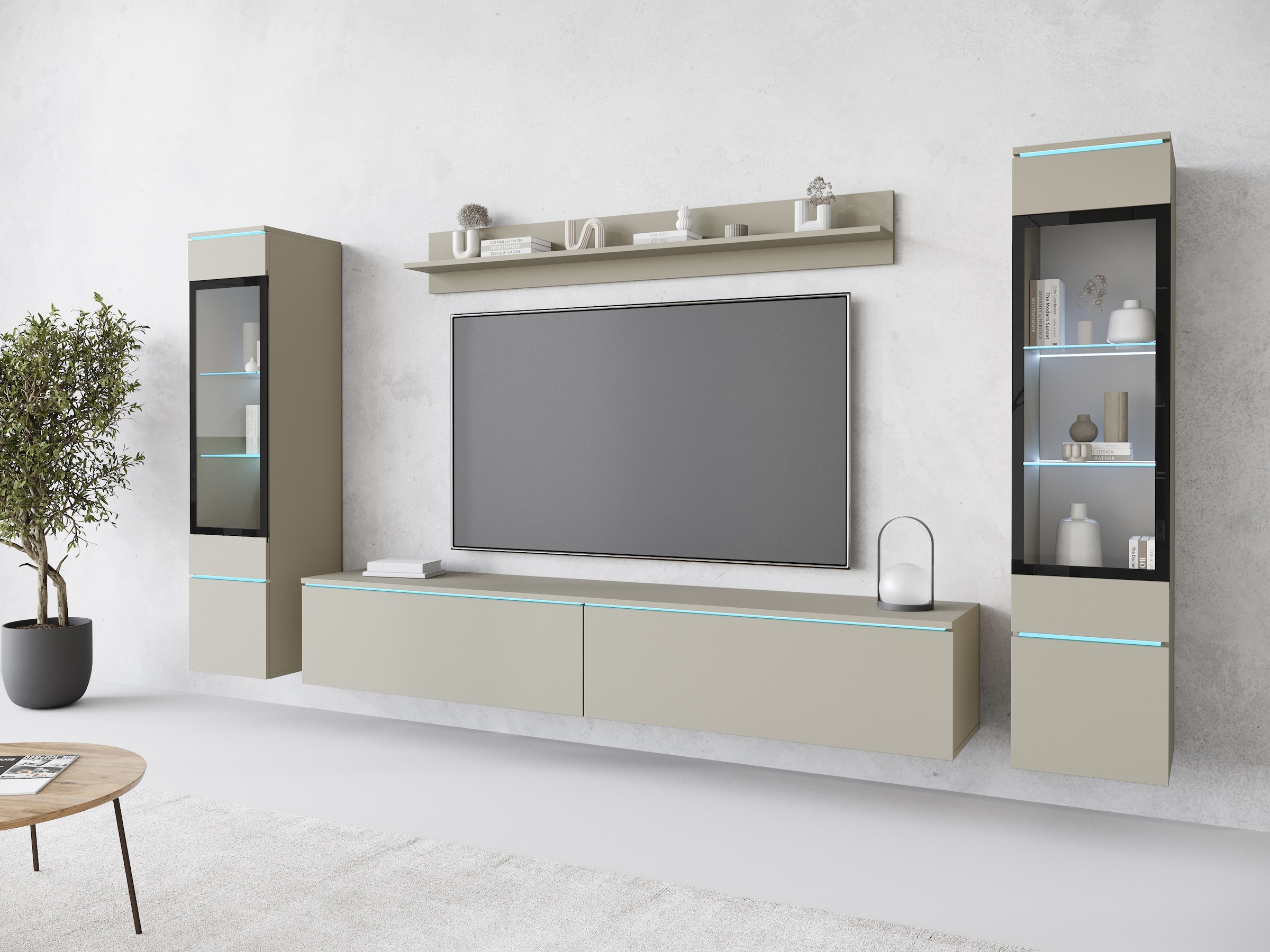 Home affaire Meuble mural »VERA II« Ensemble complet, 4 cuis tlg.