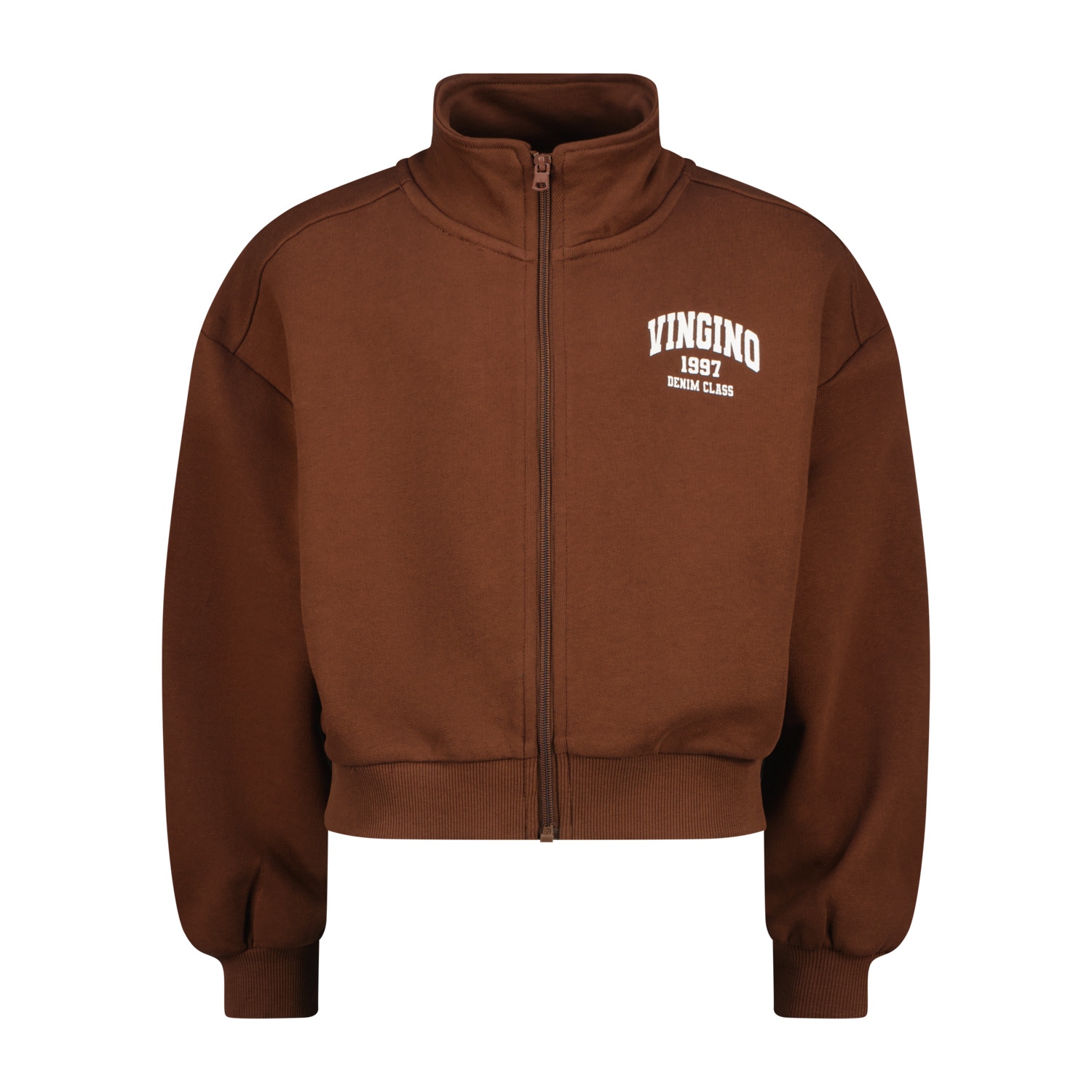 Vingino Veste sweat avec col montant / coupe courte / pour filles