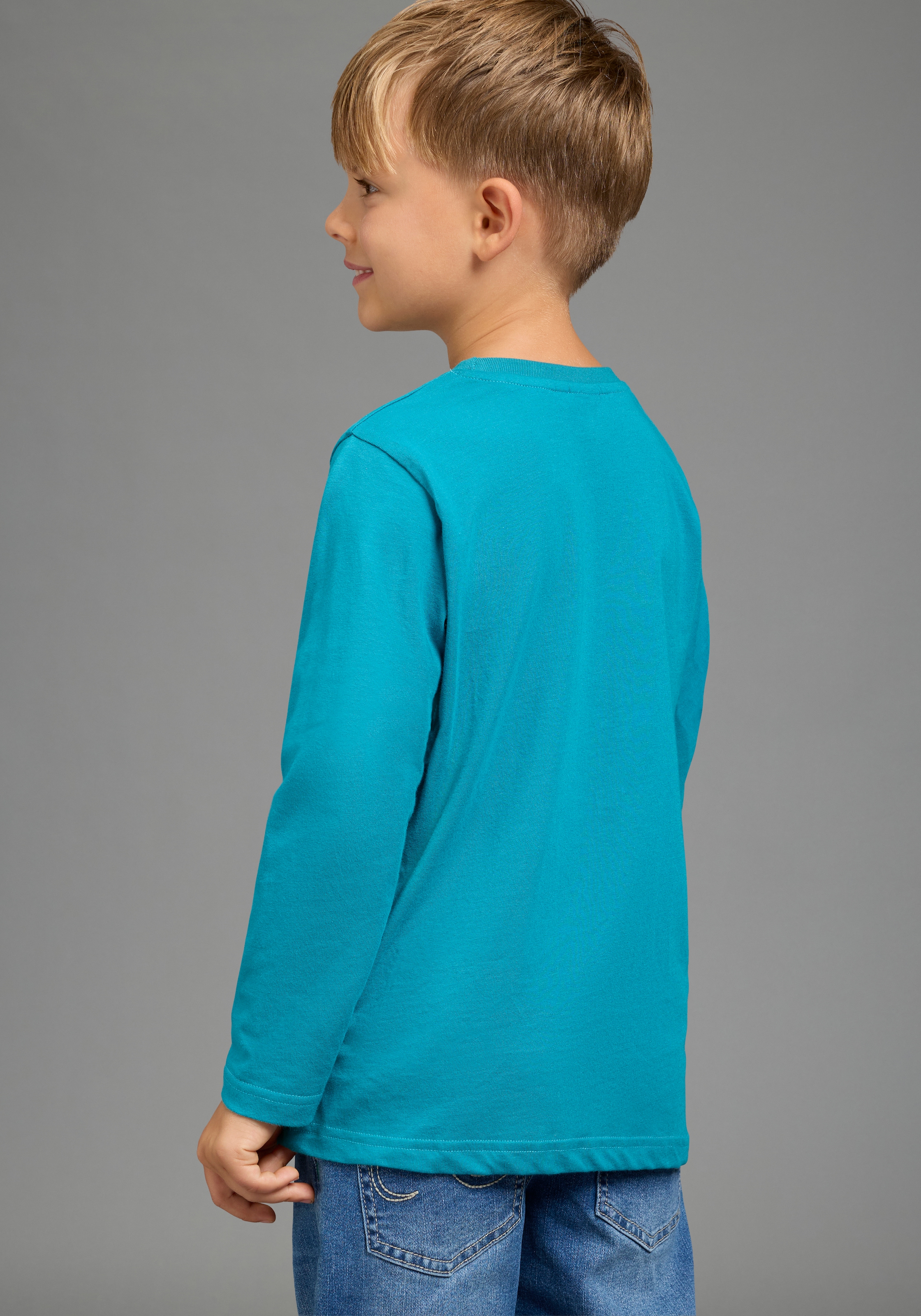 KIDSWORLD Langarmshirt »CARS Lightning McQueen Shirt, Disney« Basic-Passform, Langarm, modischer Stil