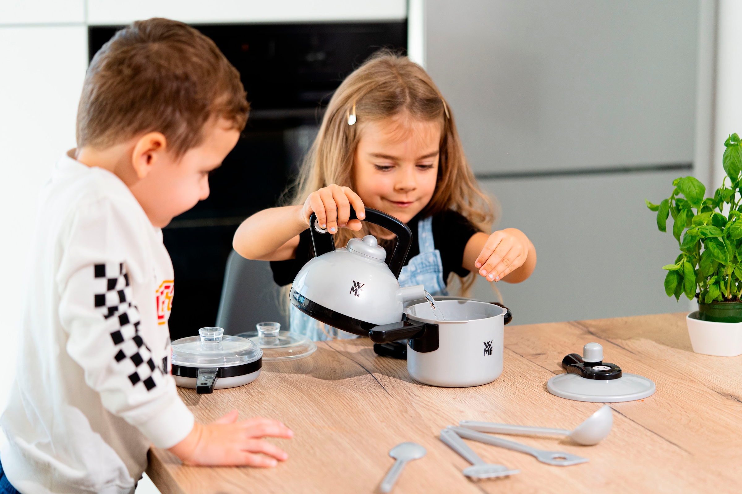 Klein Kinder-Küchenset »WMF-Topfsortiment« Made in Germany