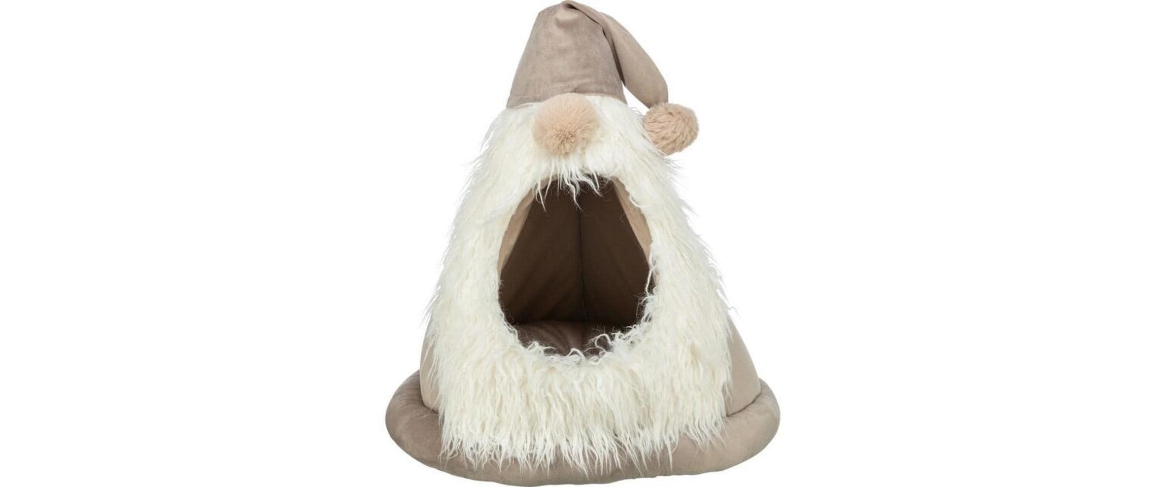 TRIXIE Katzenzelt »Xmas Wichtel Höhle ø 45 × 47 cm«
