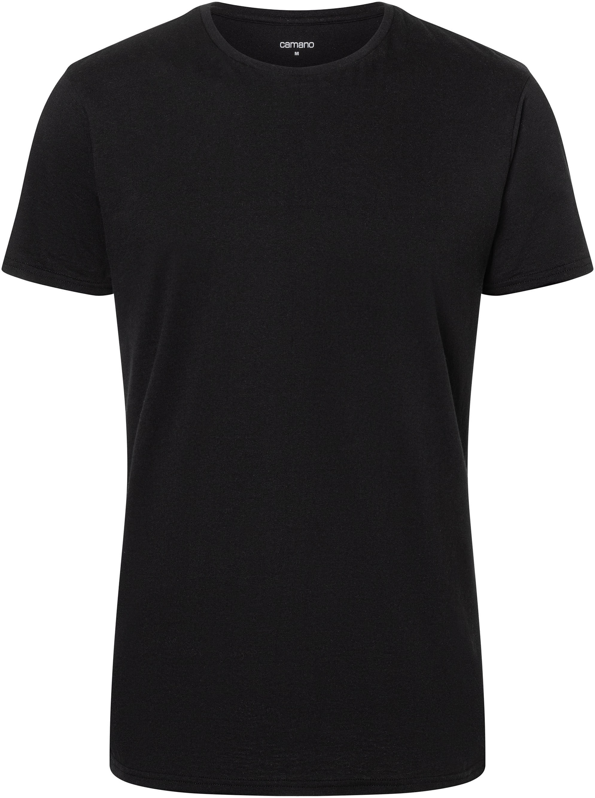 Camano T-shirt »comfort« 2er Pack,  mit Rundhalsausschnitt