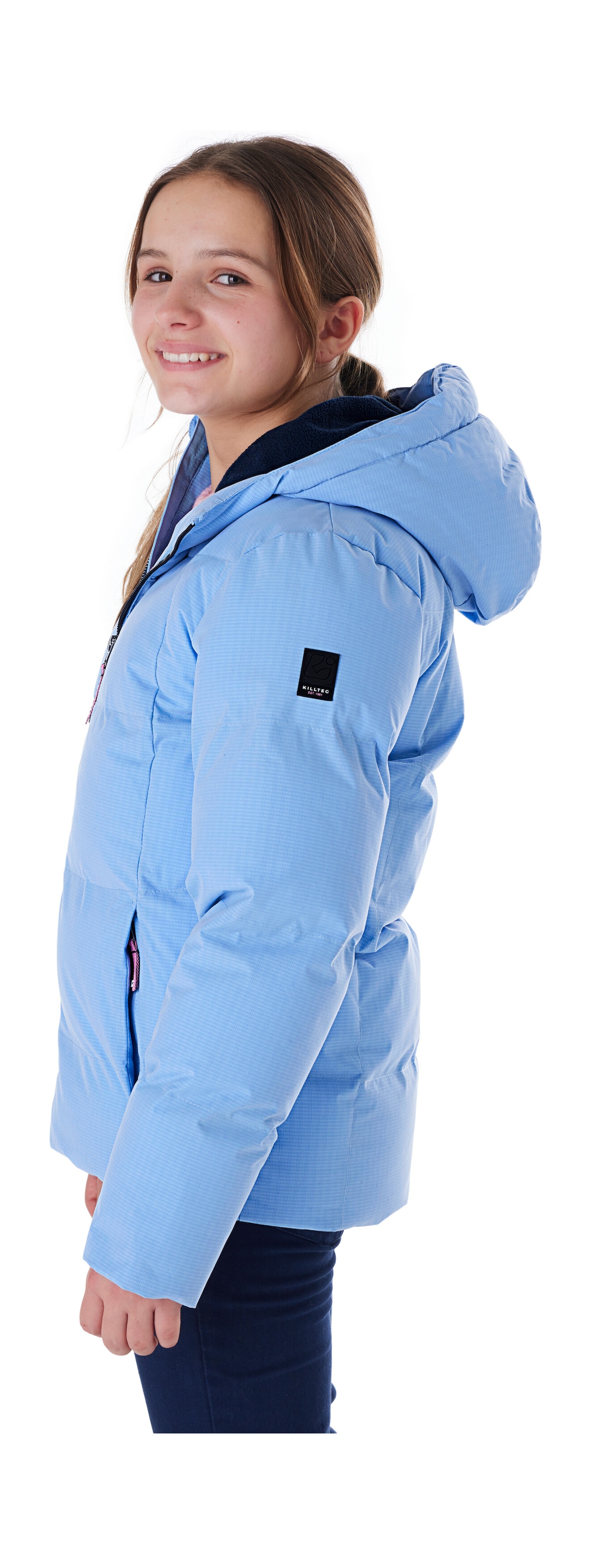 Killtec Steppjacke »KOW 357 GRLS QLTD JCKT« Wasserabweisende Mädchenjacke mit Kapuze, atmungsaktiv, warm