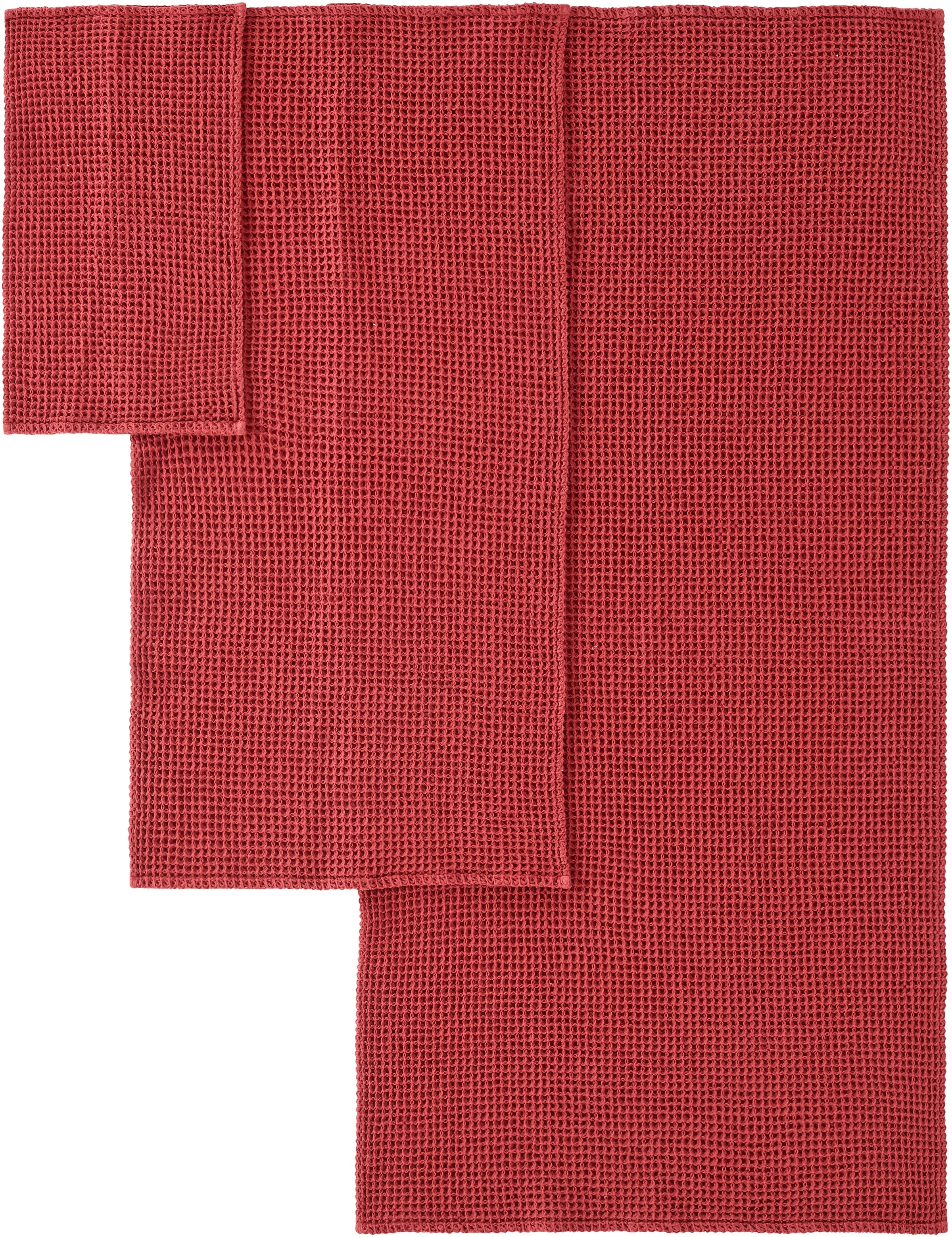 LeGer Home by Lena Gercke Set de serviettes »Tabina, Duschtücher, Handtücher, Gästetücher, Premium 500 gr/m²« Set 6 Piqué gaufré Premium Handtücher, 100% Baumwolle, weich, 5 Jahre Garantie