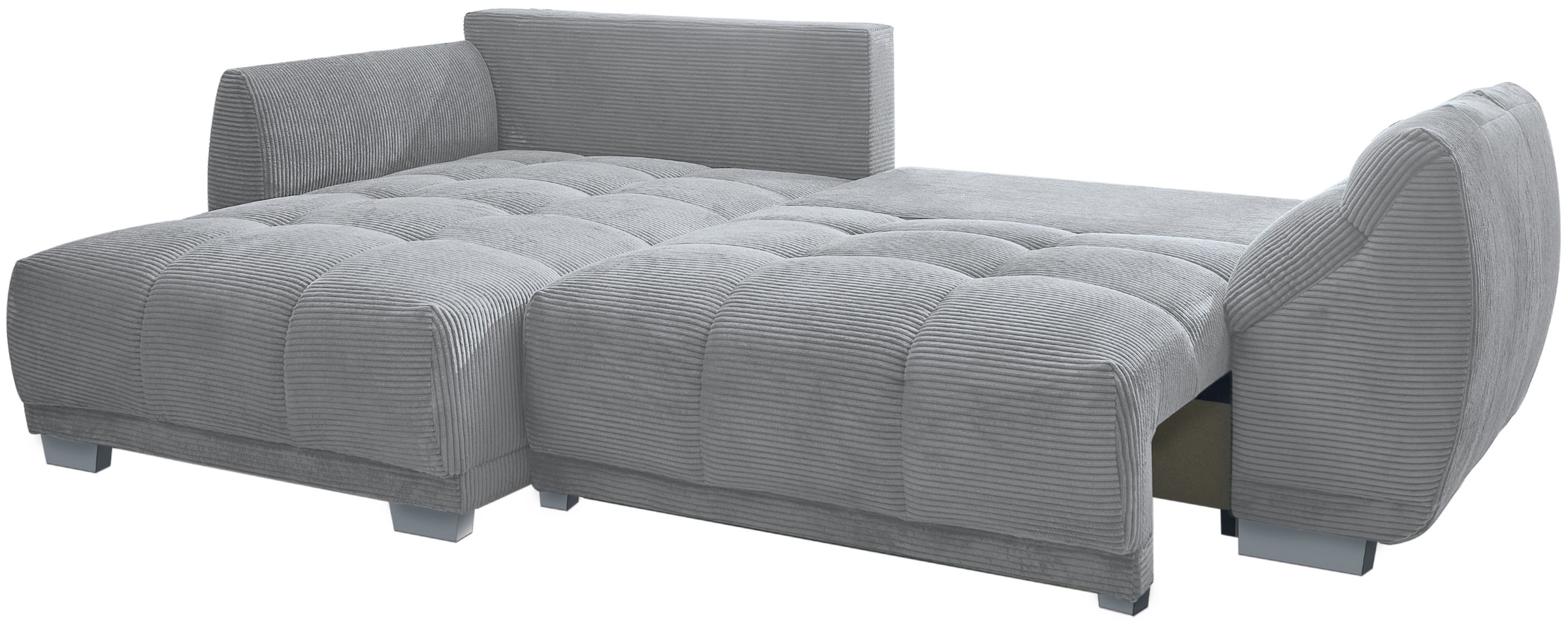 Home affaire Wohnlandschaft »248 II, Breite 288 cm« inkl. Bettfunktion und Bettkasten