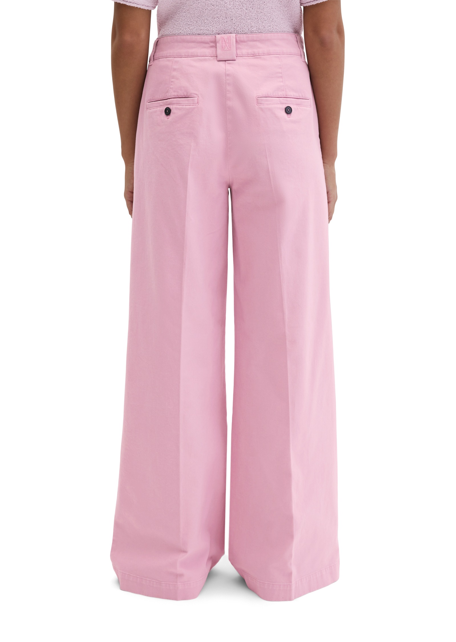 Marc O'Polo Bügelfaltenhose »MARGO Wide«  Model Margo wide aus Organic Cotton-Twill