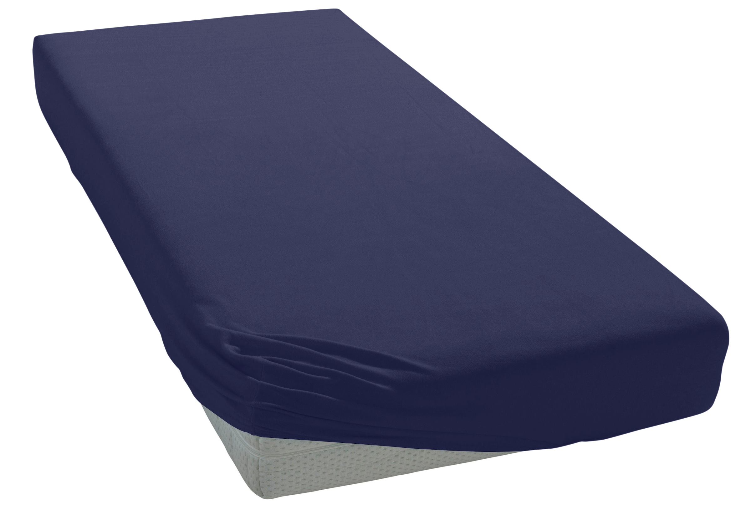 GOODproduct Spannbettlaken »Cremona in BASIC und PREMIUM Qualität, Baumwolle mit Elasthan« Jersey Bettlaken ab Grösse 90x200 cm, Strapazierfähig und langlebig