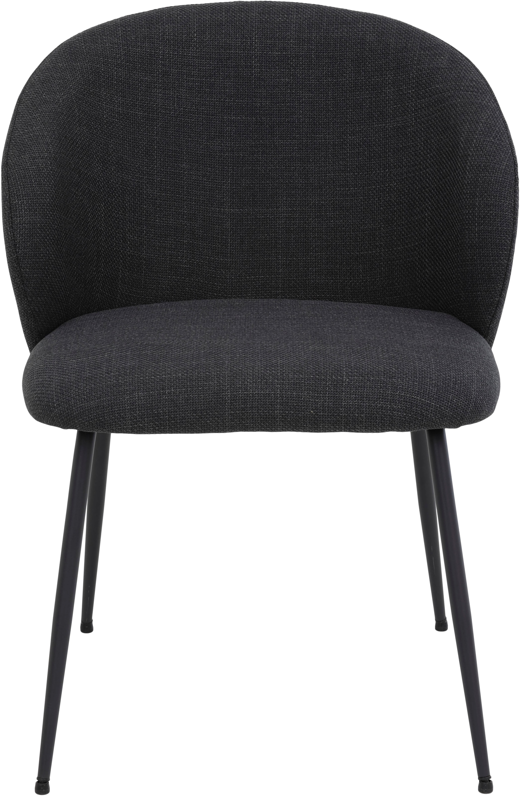 HELA Chaise à 4 pieds »GRAZ, Esszimmerstuhl« (Set) 1 cuisXL-Sitzbreite,4-Fuss,Rundrohrgestell,140 Kg belastbar, Webstoff