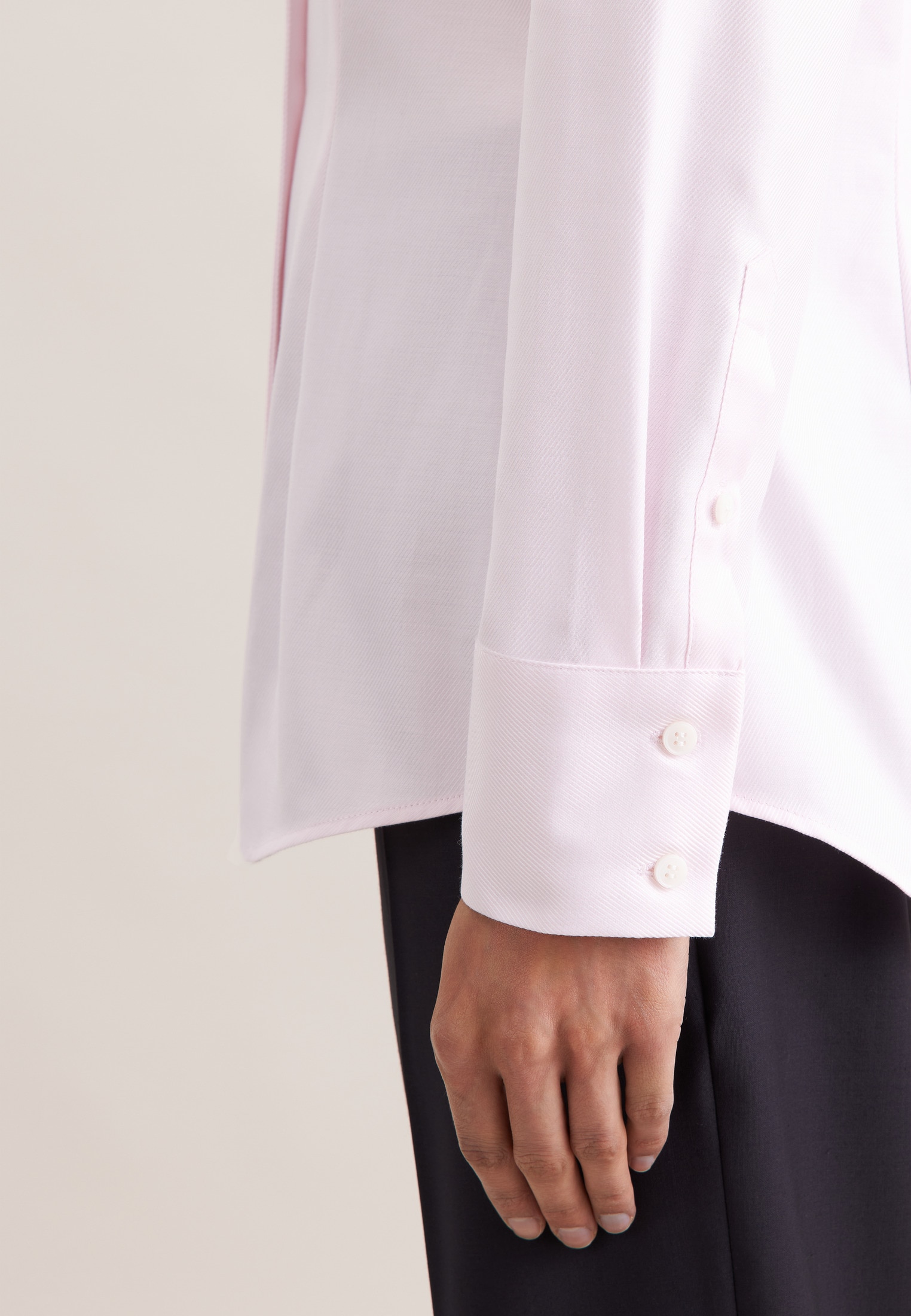 seidensticker Klassische Bluse 1/1 Kragen Uni