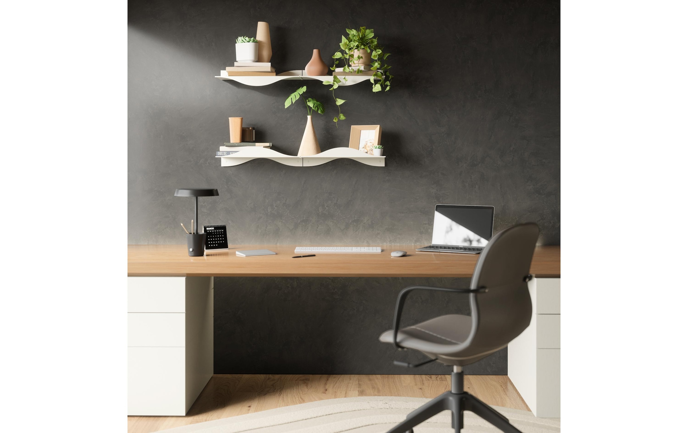 Umbra Étagère murale »Surf 2er Set, 43 x 18 x 10 cm« 2 cuis tlg.