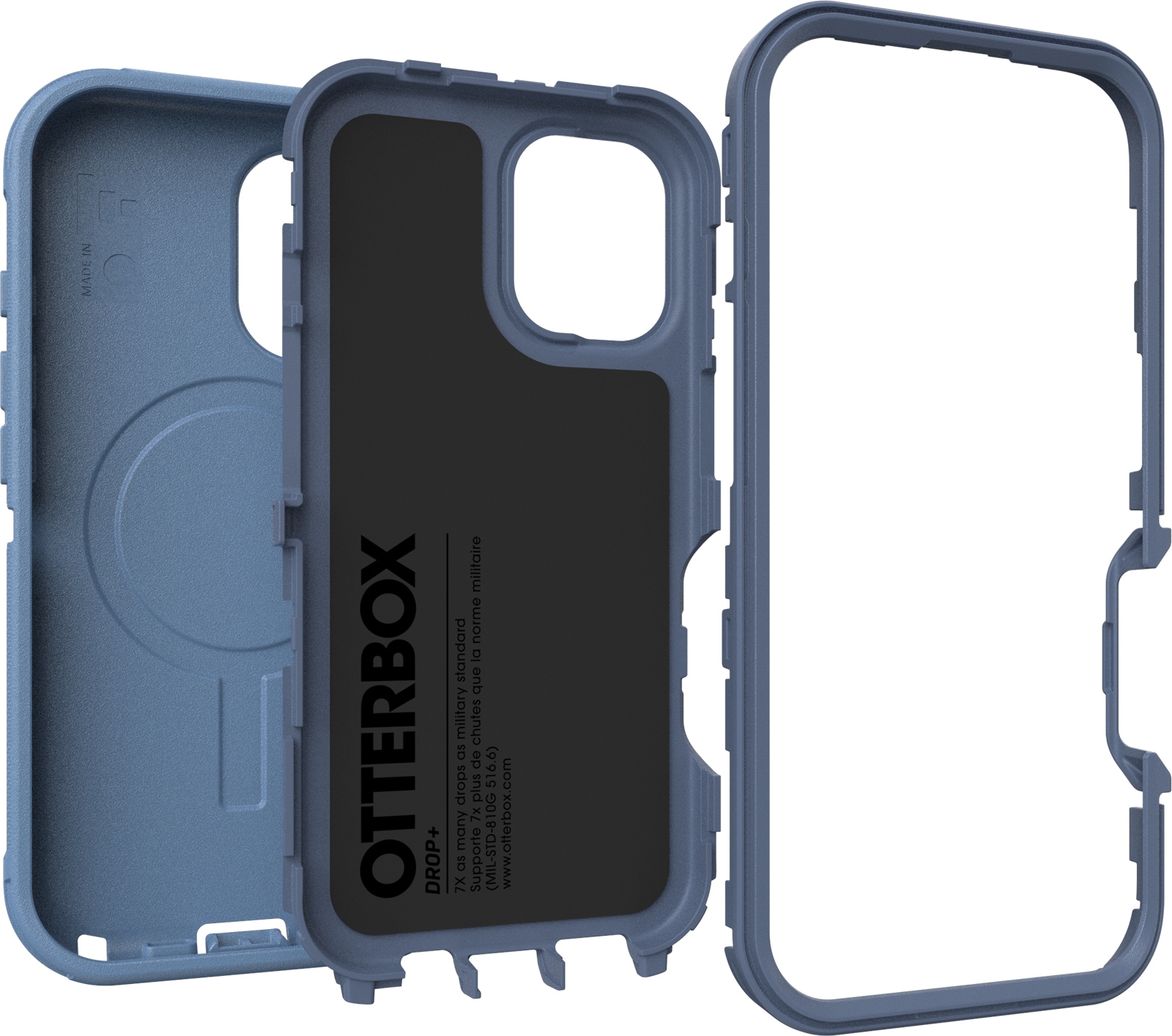 Otterbox Handyhülle »Defender mit MagSafe für Apple iPhone 16« Smartphones Backcover, Schutzhülle, Handyschutzhülle, Case, Schutzcase, stossfest