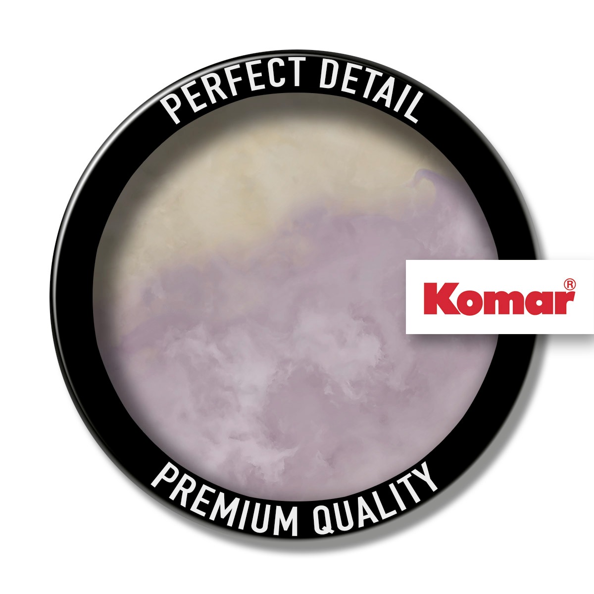 Komar Fototapete »Komar Vlies Fototapete - Lavender clouds - Grösse 350 x 250 cm« bedruckt glatt