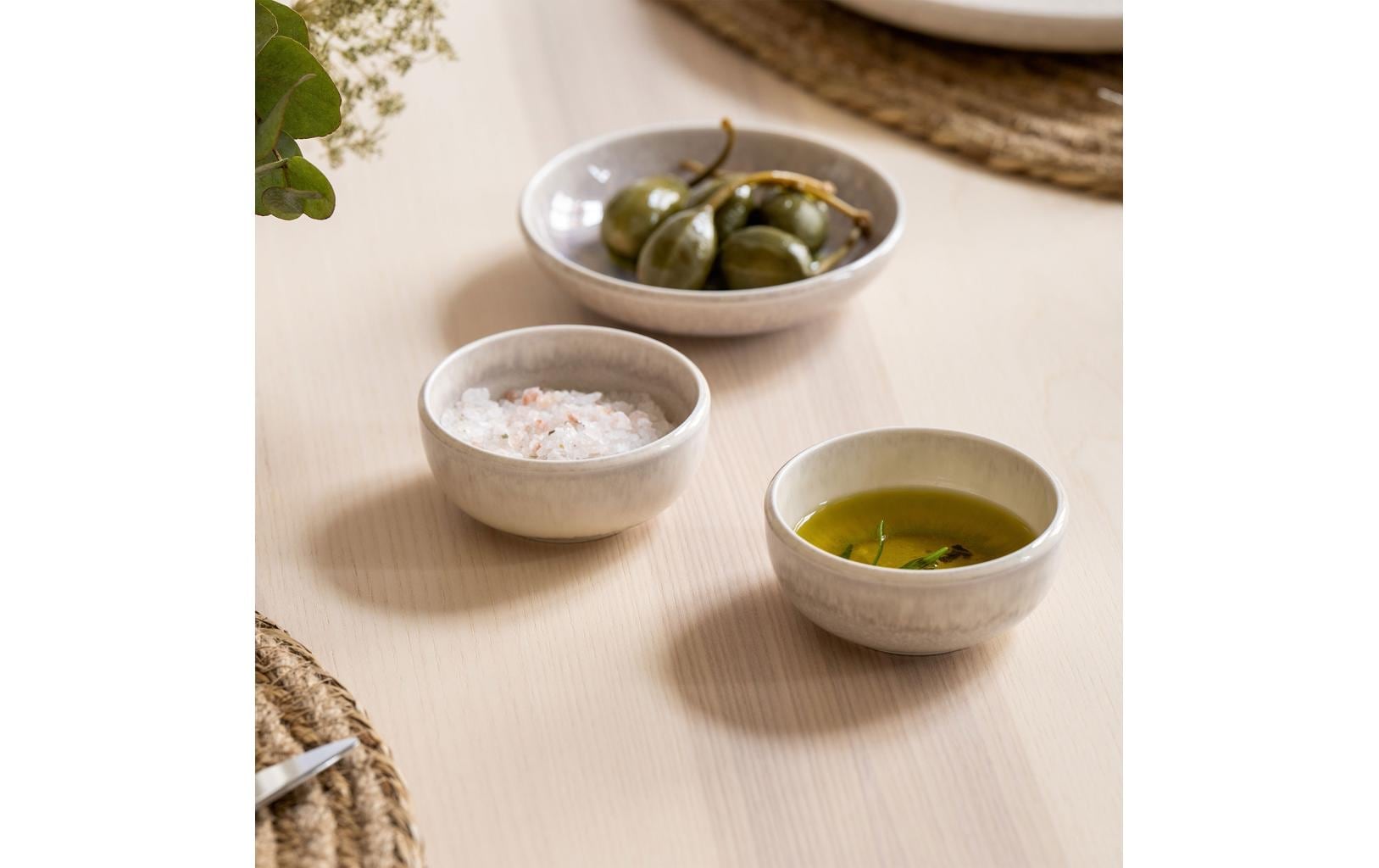 Villeroy & Boch Dipschale »Perlemor Sand 4 Stück« aus Porzellan