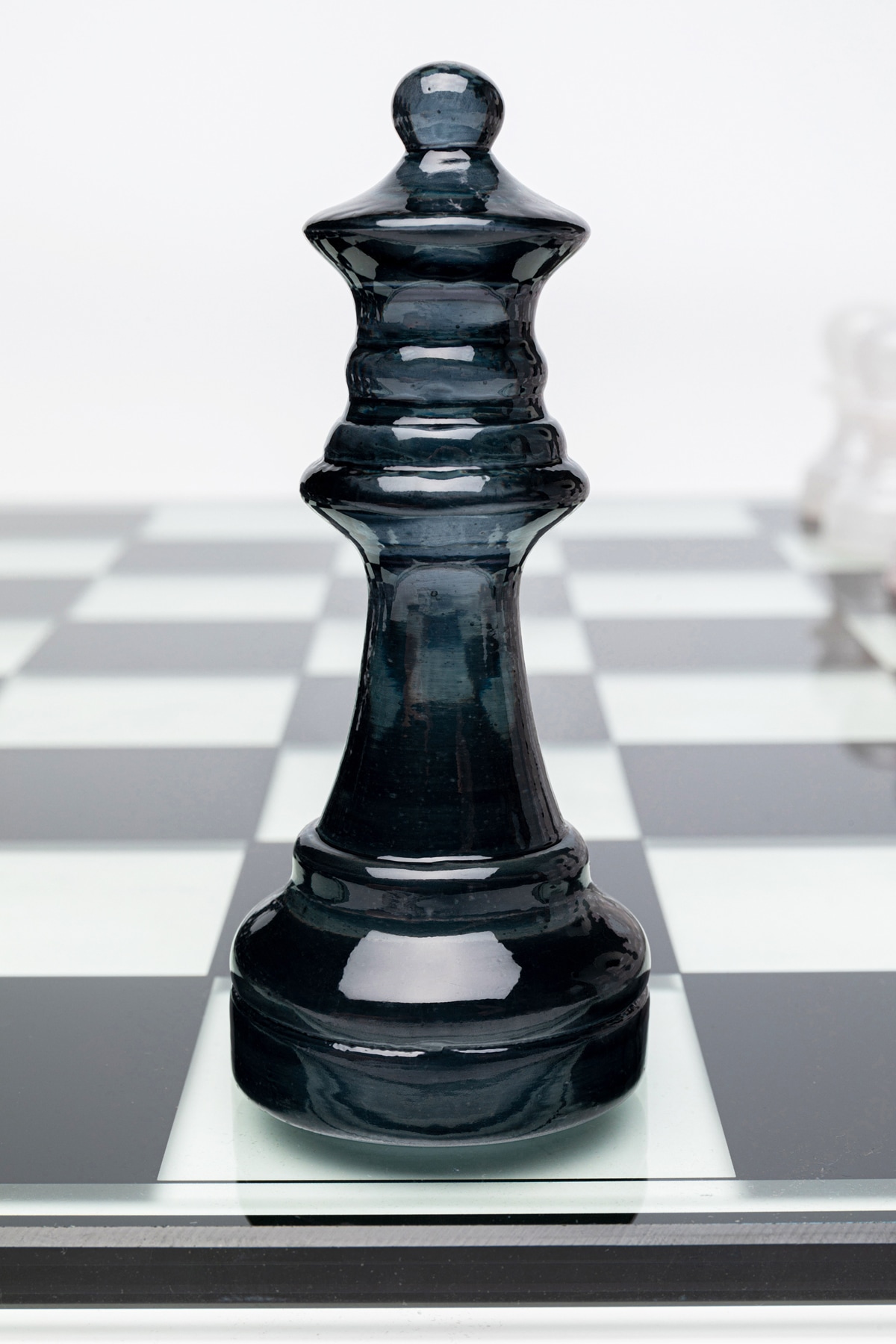 Kare Design Dekoobjekt »Deko Objekt Chess Transparent 60x60cm«