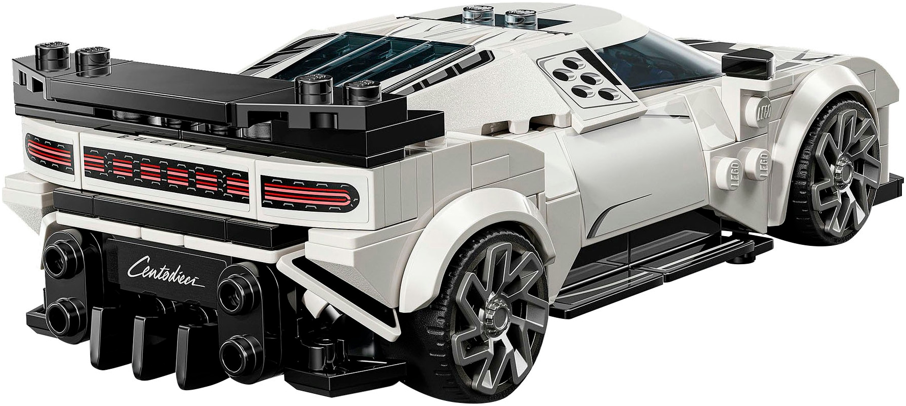 LEGO® Konstruktionsspielsteine »Bugatti Centodieci Hypersportwagen (77240), LEGO Speed Champions« Made in Europe