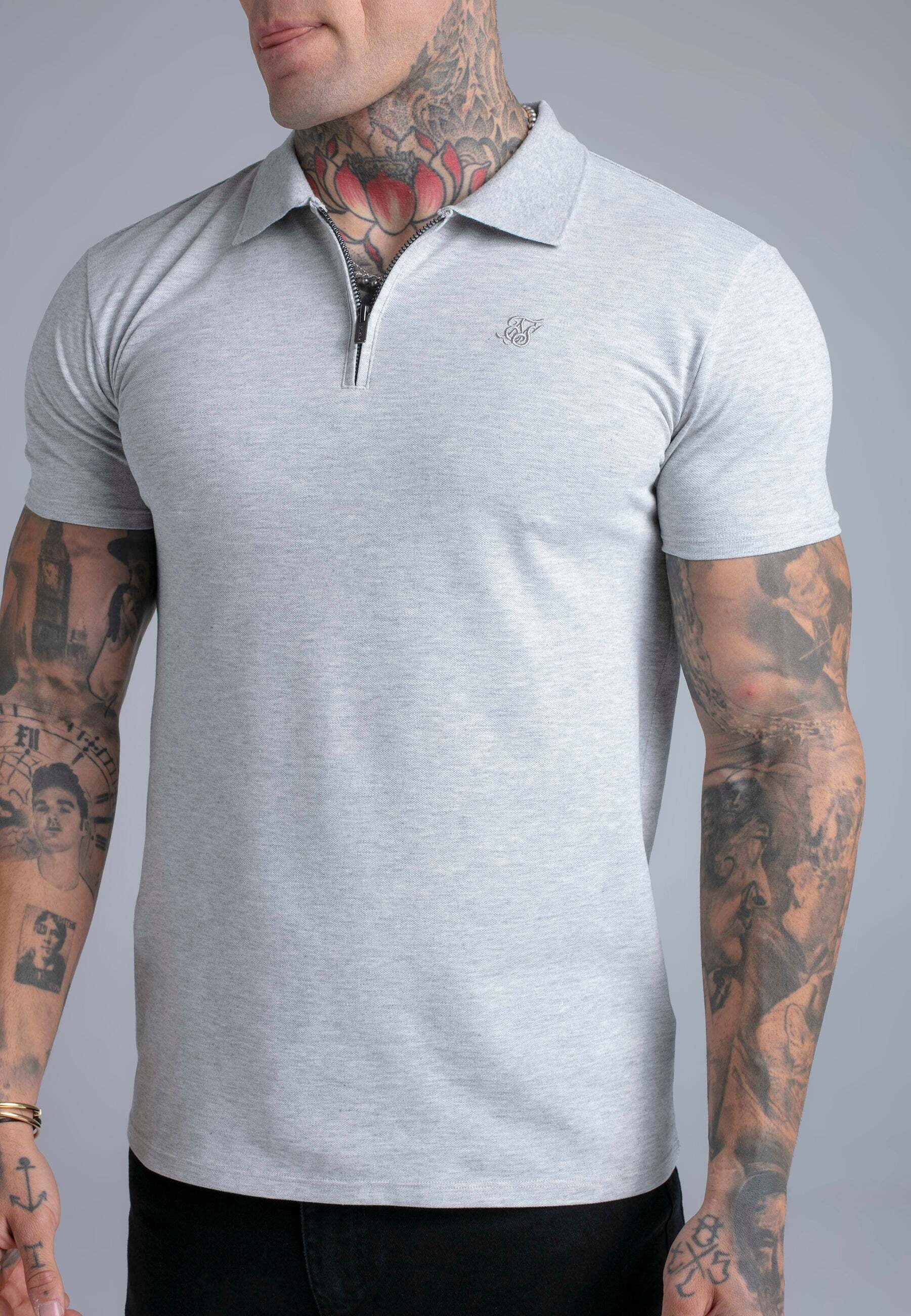 Siksilk Poloshirt »Siksilk Polo Zip«