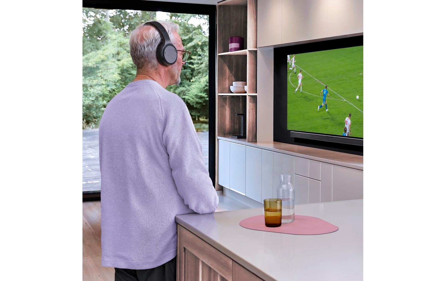   Over-Ear-Kopfhörer Active Noise Cancelling (ANC) eingebautes Mikrofon, Ladezeit: 2,5h