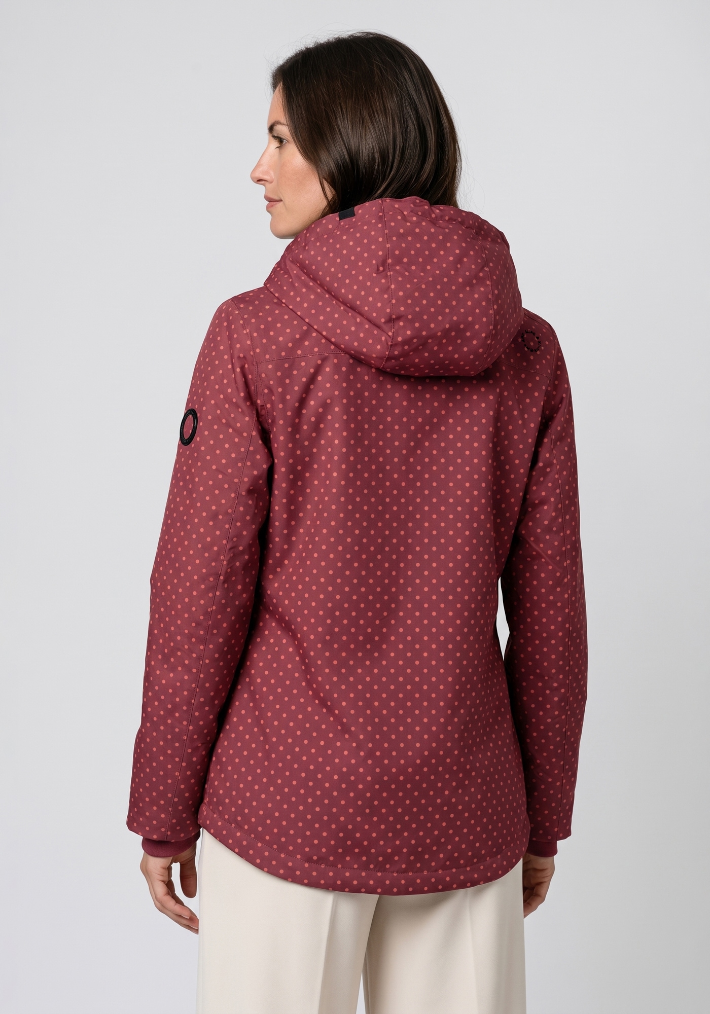 Alife & Kickin Veste d'extérieur »LILOUAKB« avec capuche aus Polyester, wasserabweisend, normale Passform, mit Reissverschluss
