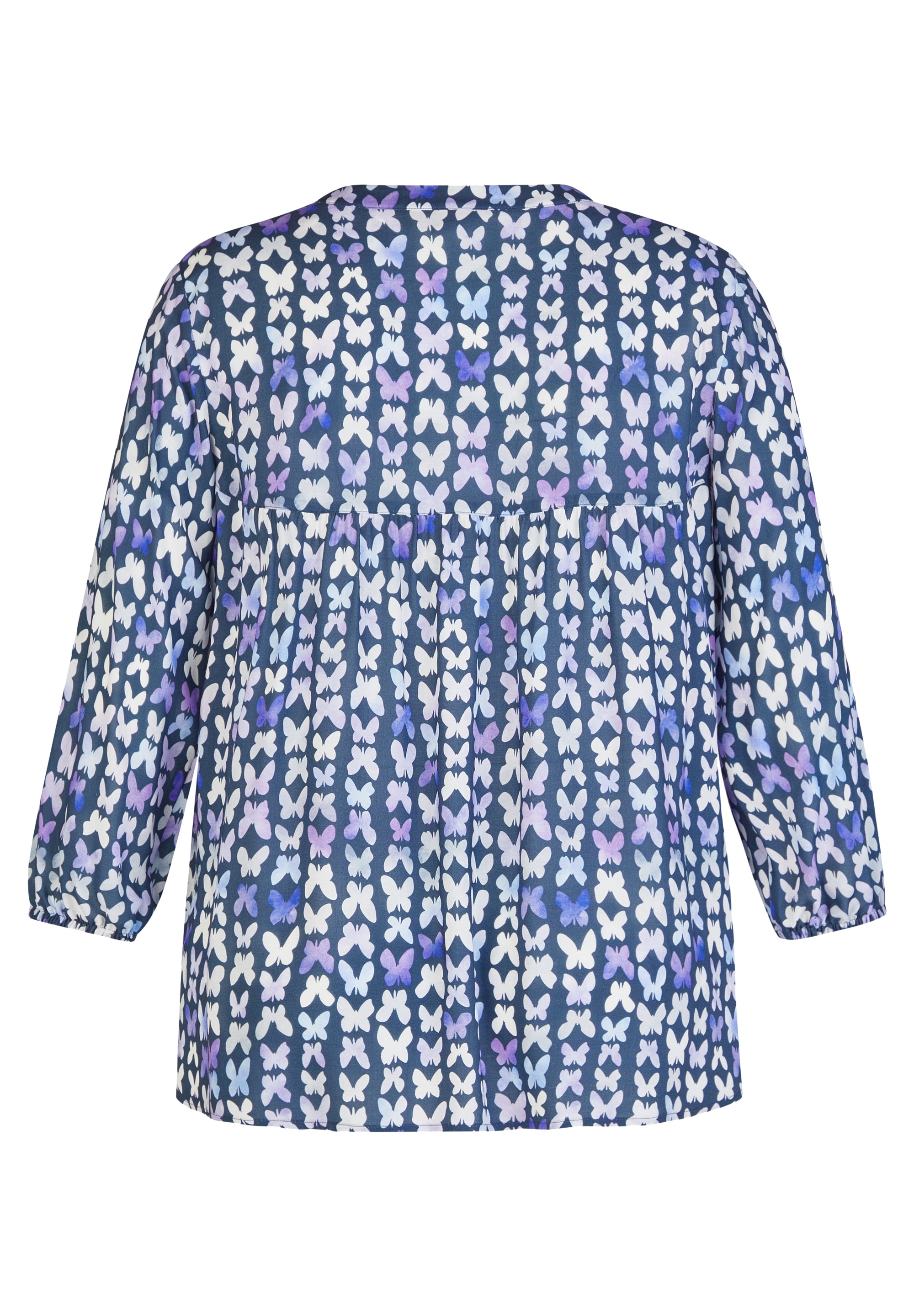 Rabe Klassische Bluse mit All-Over Print