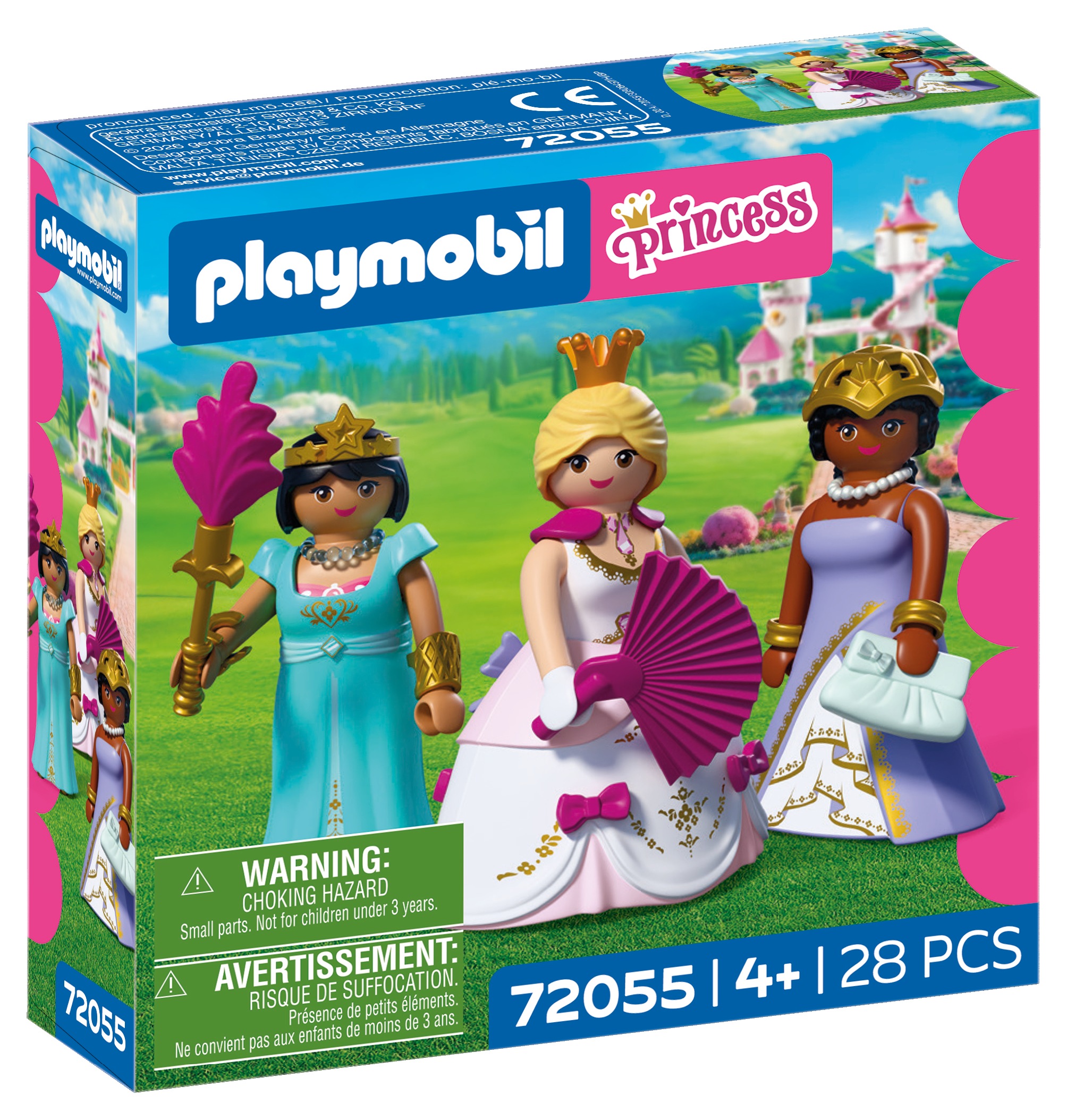 Playmobil® Jeu de construction »Drei Prinzessinnen (72055), Princess« Made in Europe