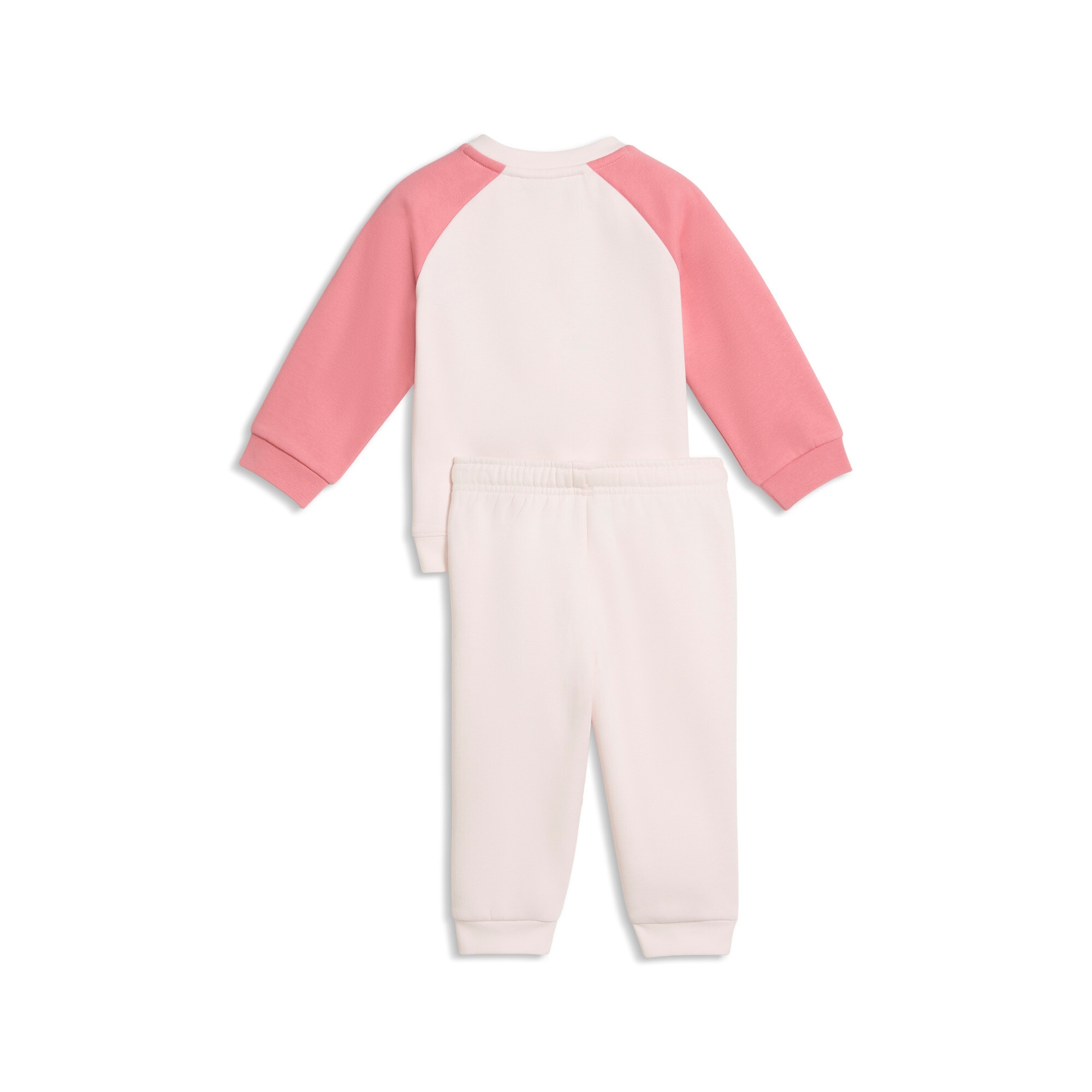 PUMA Trainingsanzug »MINICATS ESS RAGLAN CREW SET FL INF« 2 tlg. mit Kapuze, innenliegender Kordelzug, Rundhalsausschnitt